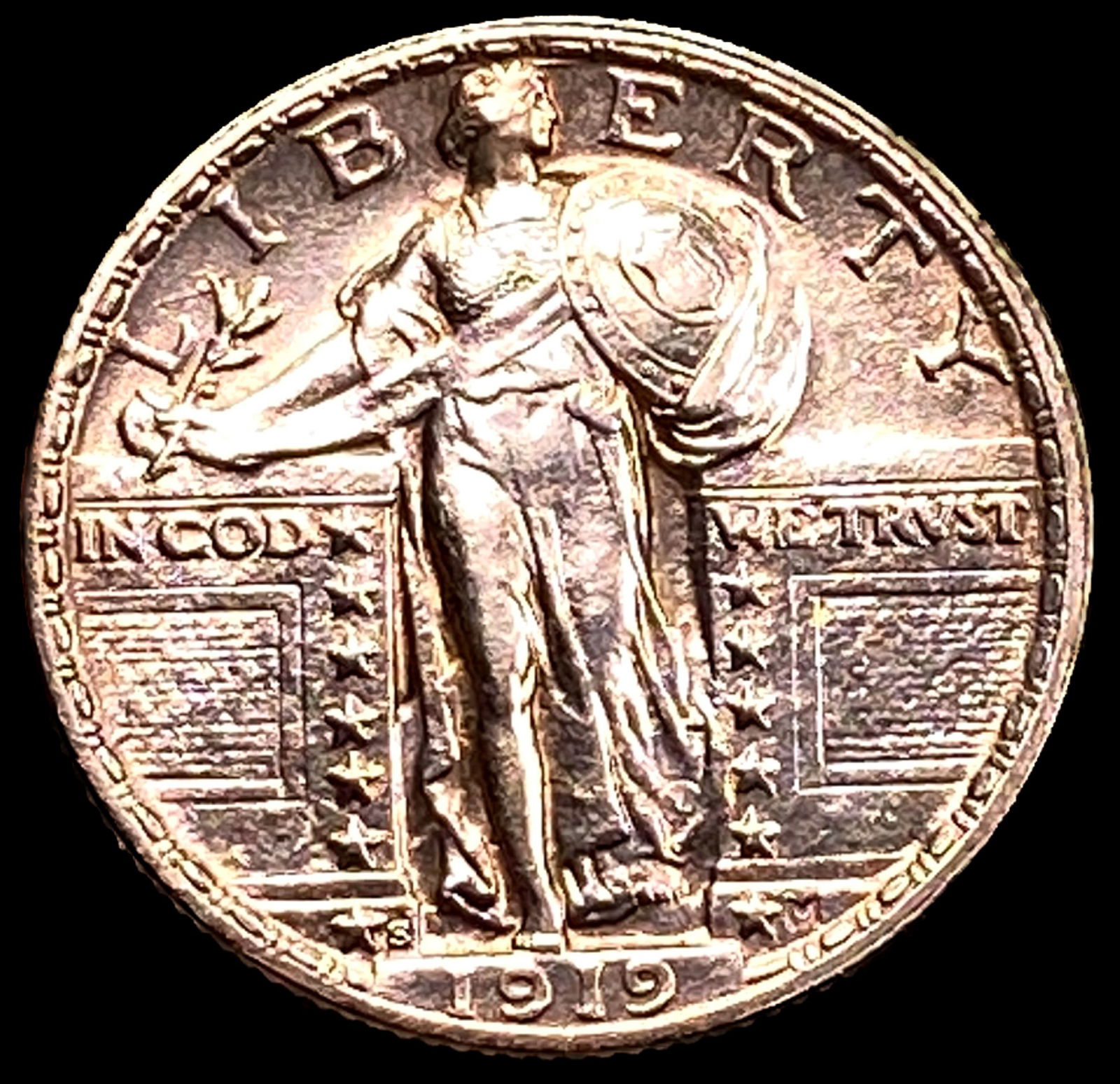 1919-S Standing Liberty Quarter CHOICE BU FH (1 of 2)