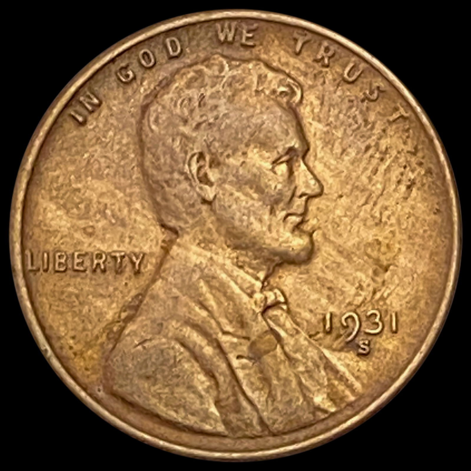 1931-S RD Wheat Cent UNCIRCULATED (1 of 2)