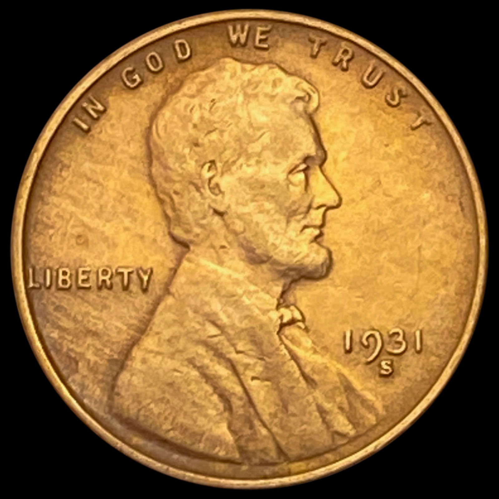 1931-S RD Wheat Cent UNCIRCULATED (1 of 2)