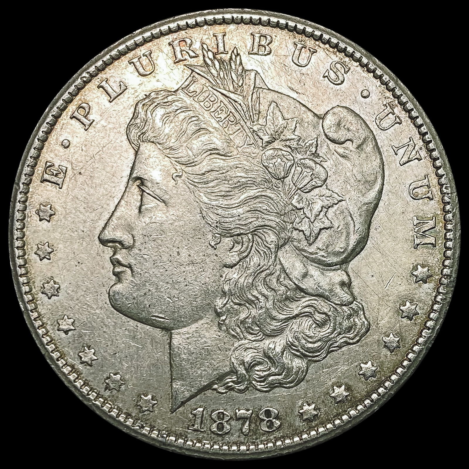 1878-CC Morgan Silver Dollar CLOSELY UNCIRCULATED (1 of 2)
