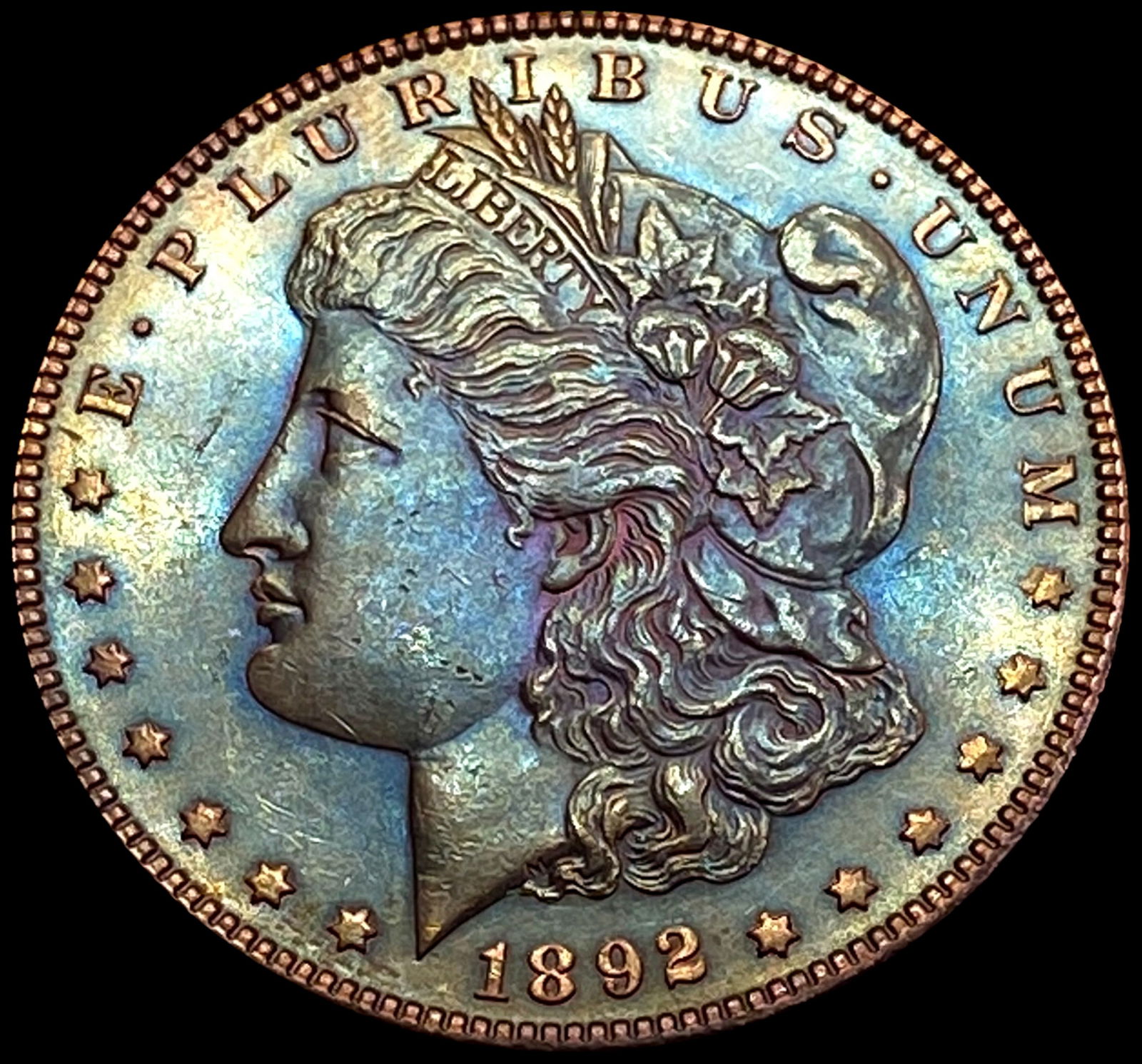 1892-S Morgan Silver Dollar CHOICE BU (1 of 2)