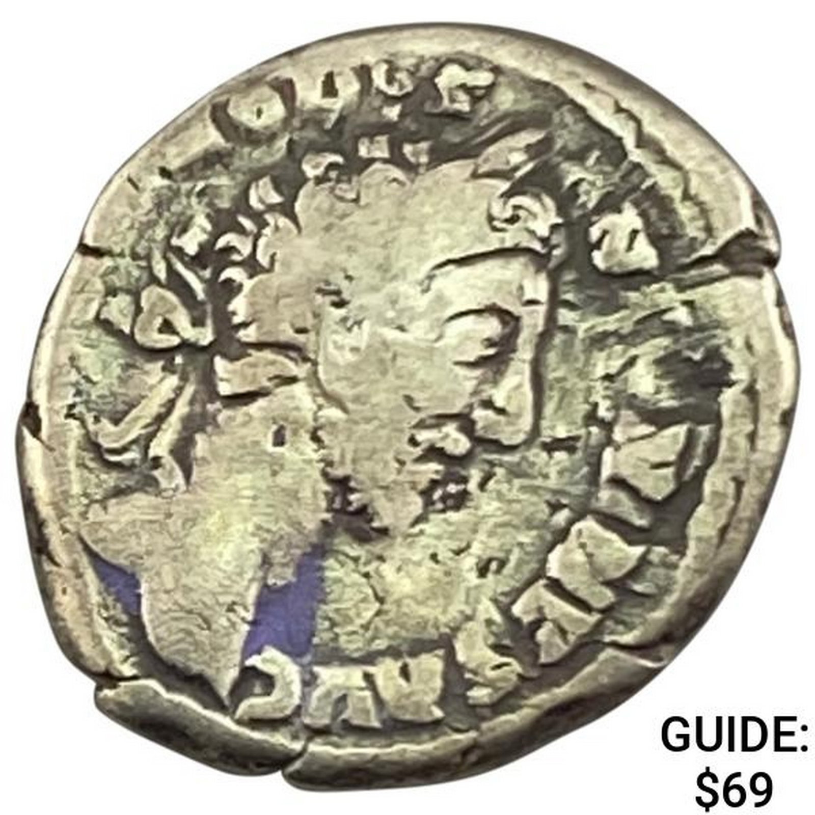 Roman Commodus 177-192 AD Silver Denarius NEARLY UNCIRCULATED: Roman Commodus 177-192 AD Silver Denarius NEARLY UNCIRCULATED