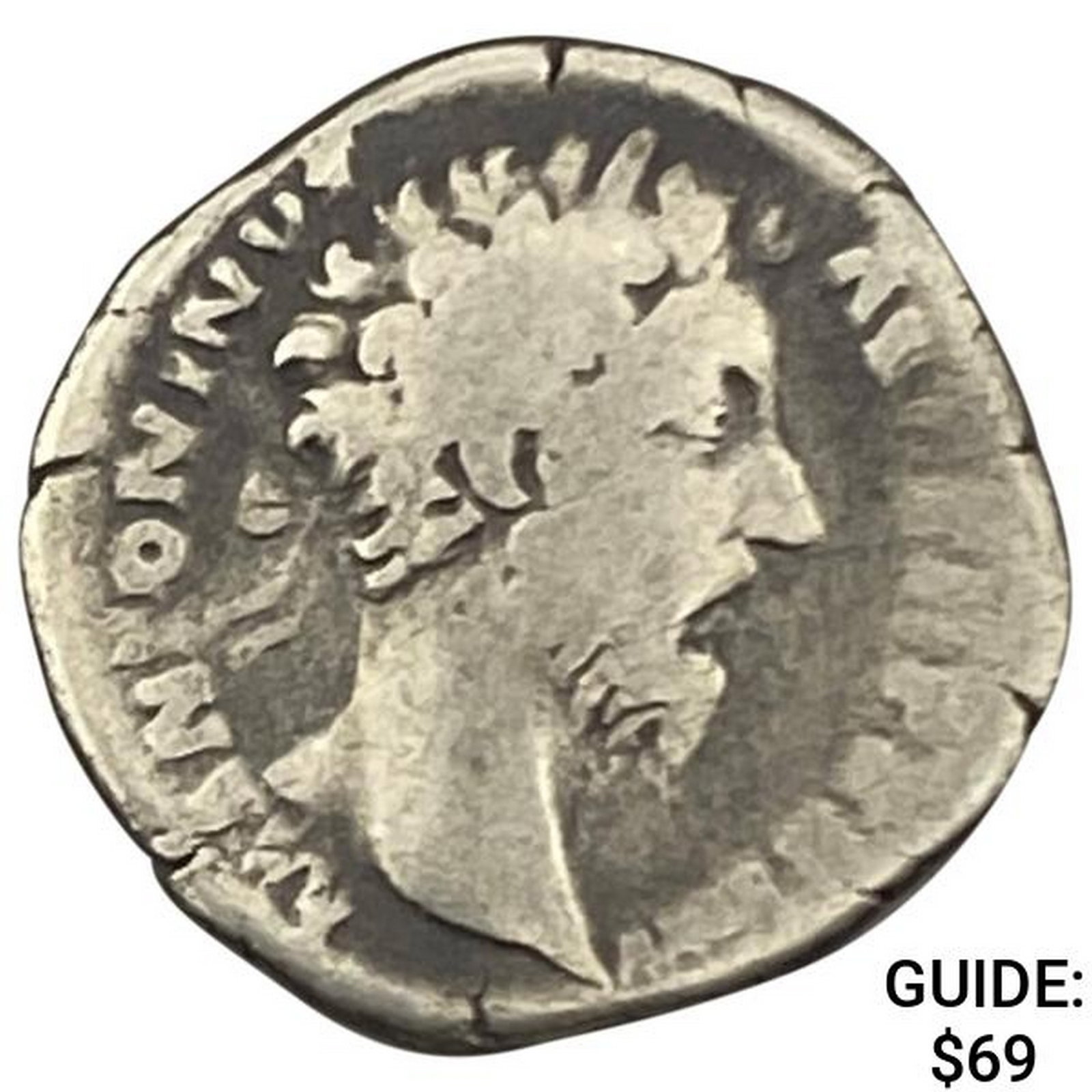 Roman Commodus 177-192 AD Silver Denarius NEARLY UNCIRCULATED: Roman Commodus 177-192 AD Silver Denarius NEARLY UNCIRCULATED