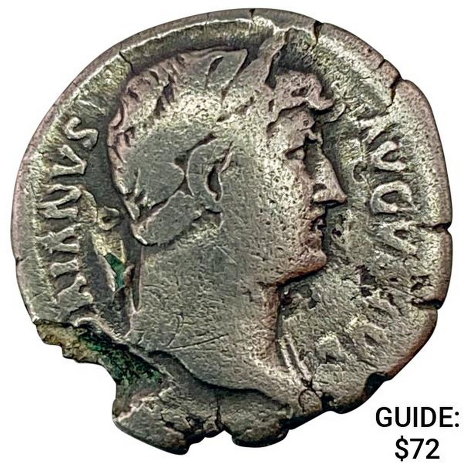 Roman Hadrian 117-138 AD Silver Denarius NEARLY UNCIRCULATED: Roman Hadrian 117-138 AD Silver Denarius NEARLY UNCIRCULATED