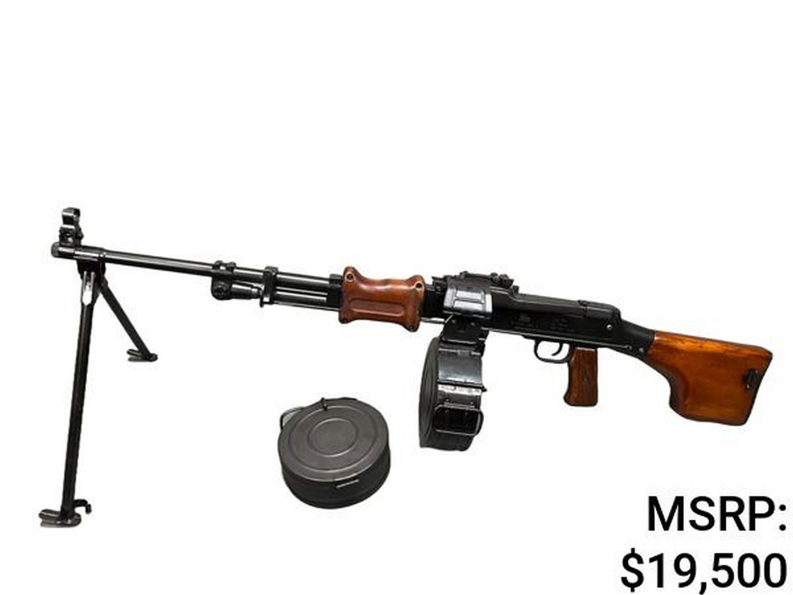 Polish RPD SA 7.62x39 (2) 100RD Drums/Belts: Polish RPD SA 7.62x39 (2) 100RD Drums/Belts