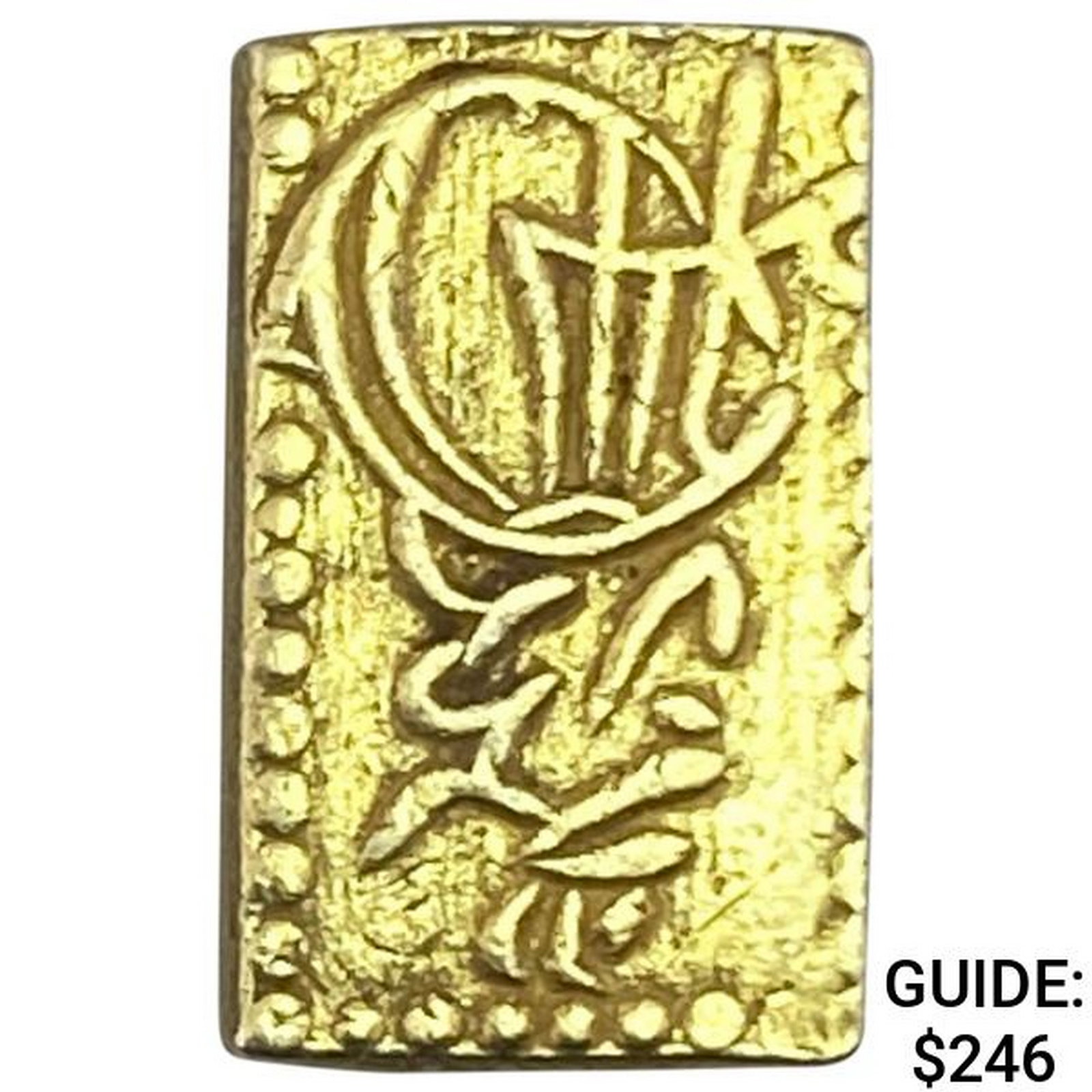 1868-1869 Japan .029oz Gold 2 Bu CLOSELY UNCIRCULATED: 1868-1869 Japan .029oz Gold 2 Bu CLOSELY UNCIRCULATED