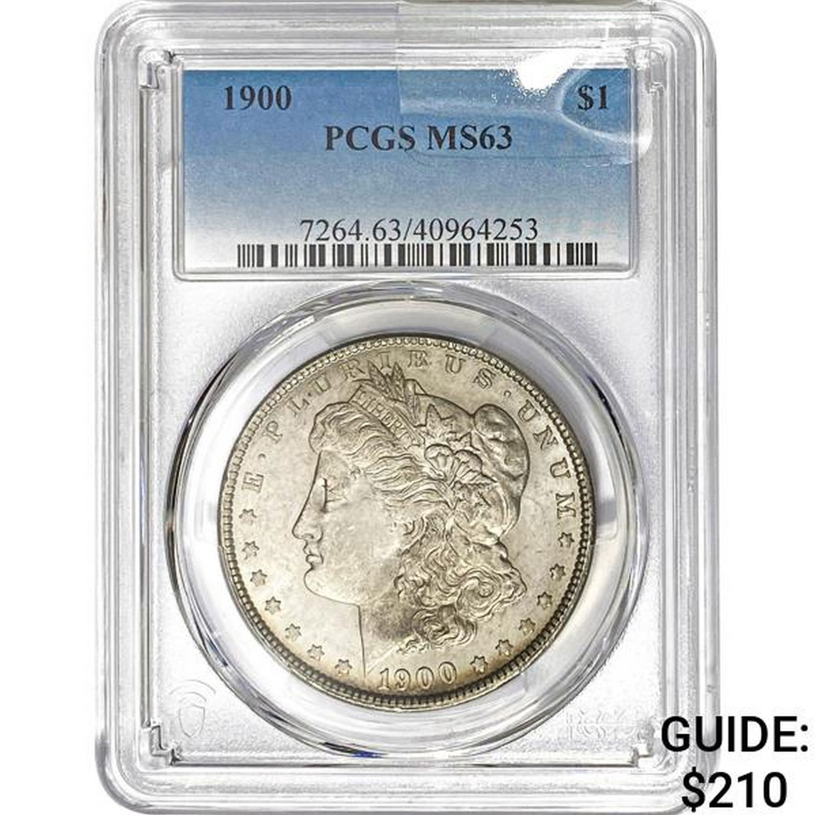 1900 Morgan Silver Dollar PCGS MS63 (1 of 2)