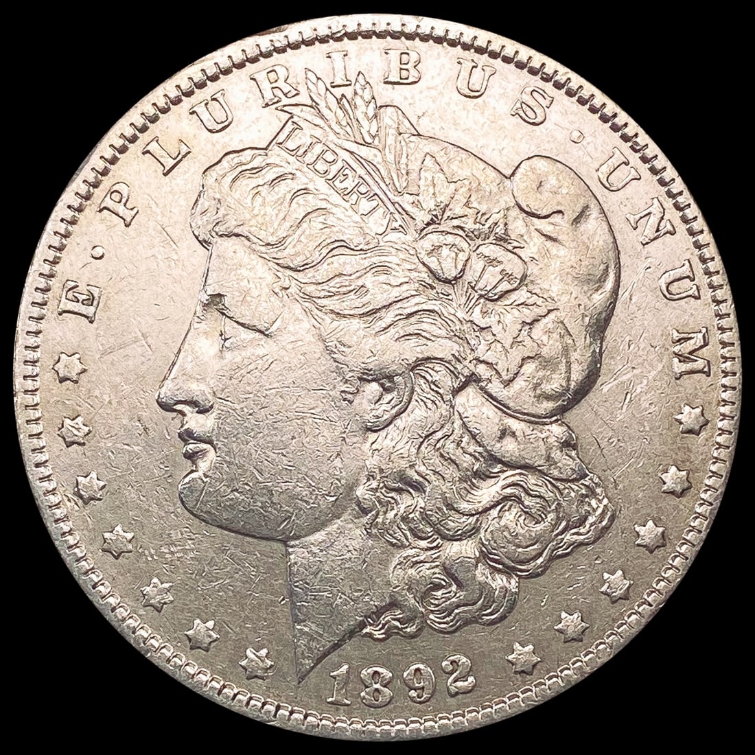 1892 Morgan Silver Dollar CLOSELY UNCIRCULATED (1 of 2)