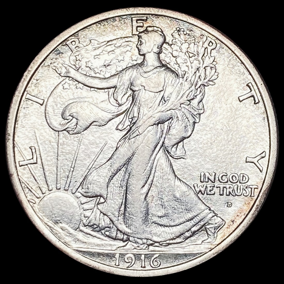 1916 Walking Liberty Half Dollar UNCIRCULATED (1 of 2)