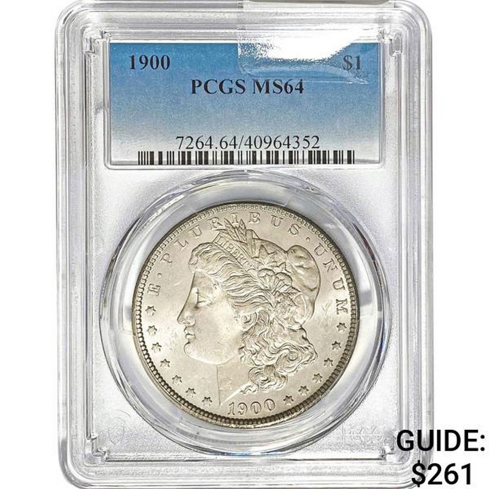 1900 Morgan Silver Dollar PCGS MS64 (1 of 2)