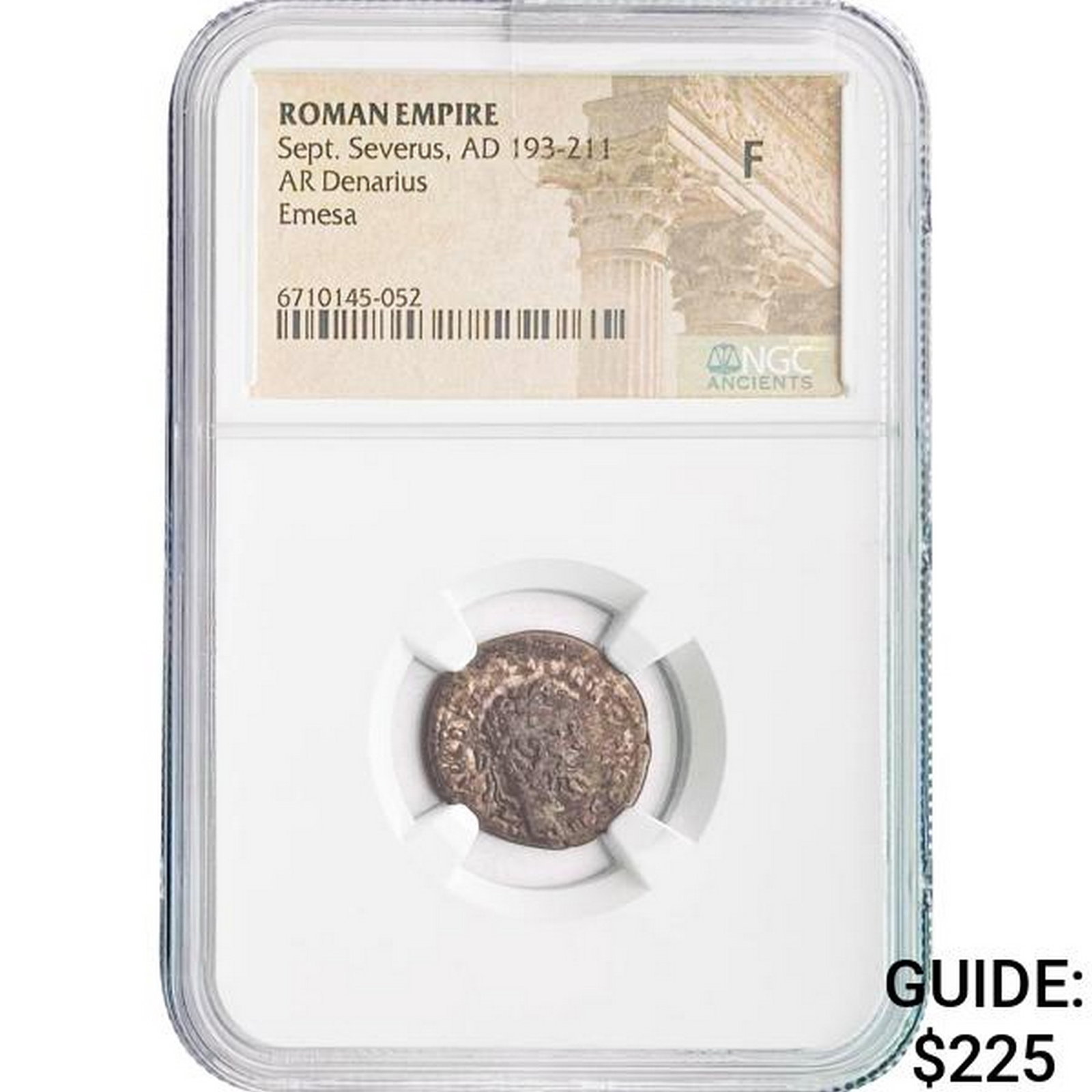 Roman Sept. Severus, AD 193-211 Silver Denarius: Roman Sept. Severus, AD 193-211 Silver Denarius