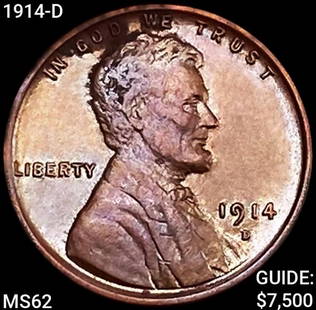 1914-D Wheat Cent UNCIRCULATED: 1914-D Wheat Cent UNCIRCULATED