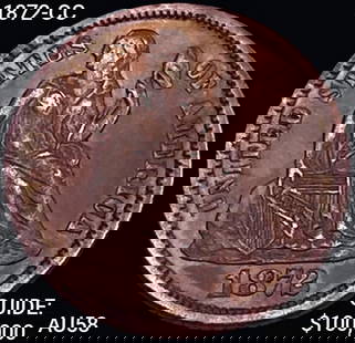 1872-CC Seated Liberty Dime CHOICE AU: 1872-CC Seated Liberty Dime CHOICE AU