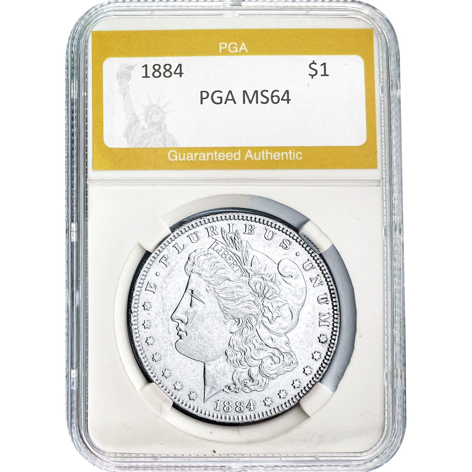 1884 Morgan Silver Dollar PGA MS64 (1 of 2)