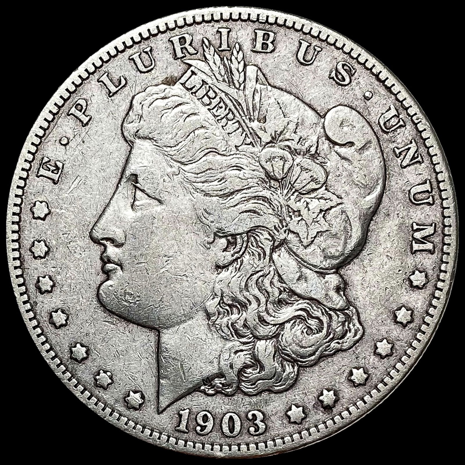 NEARLY UNCIRCULATED 1903-S Silver Morgan Dollar (1 of 2)