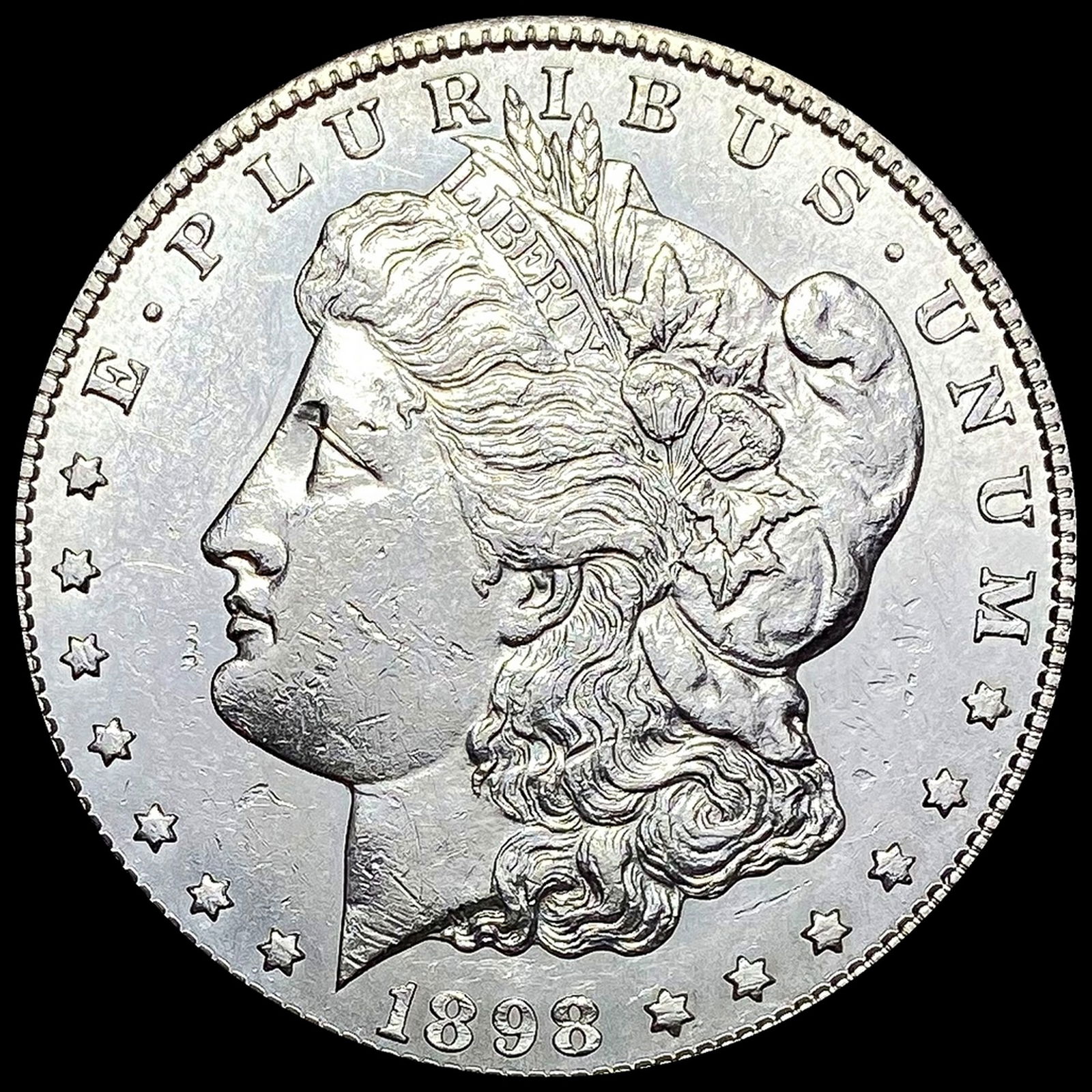 UNCIRCULATED 1898-S Silver Morgan Dollar (1 of 2)