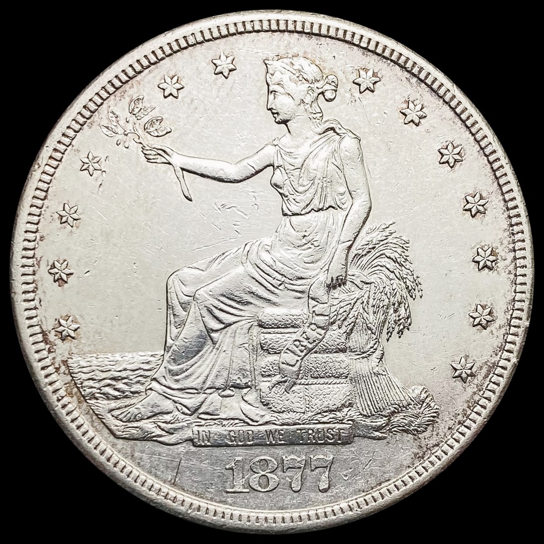 1877-S Trade Dollar CHOICE AU CHOICE AU (1 of 2)