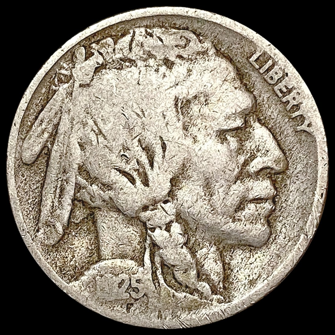 1925-S Buffalo Nickel LIGHTLY CIRCULATED (1 of 2)