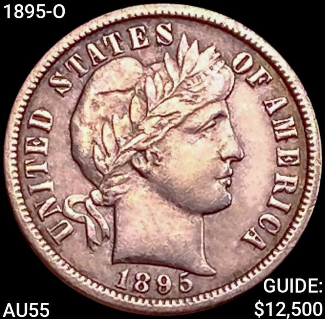 1895-O Barber Dime HIGH GRADE (1 of 2)
