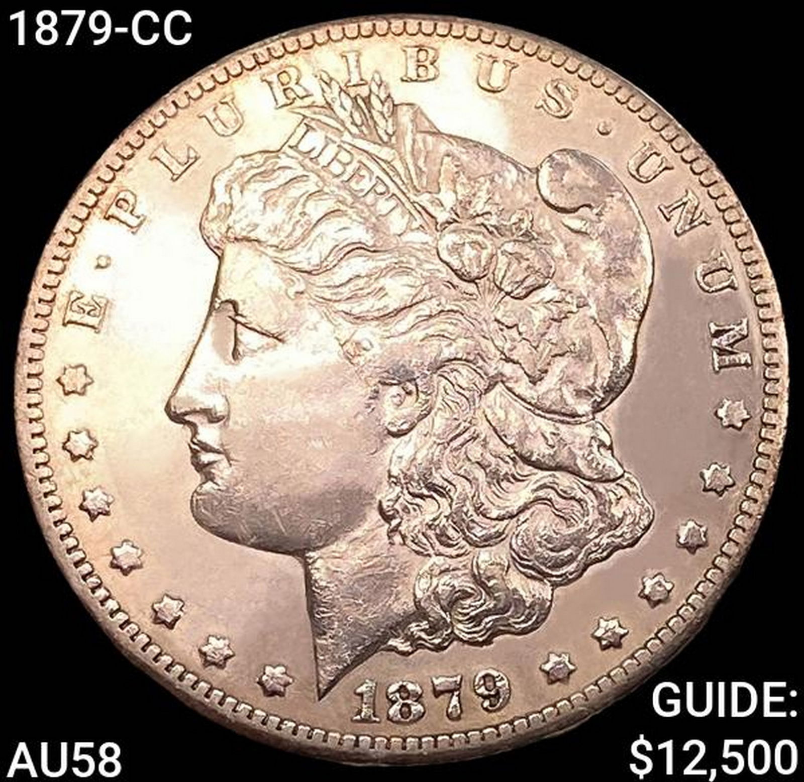 1879-CC Morgan Silver Dollar CHOICE AU (1 of 2)