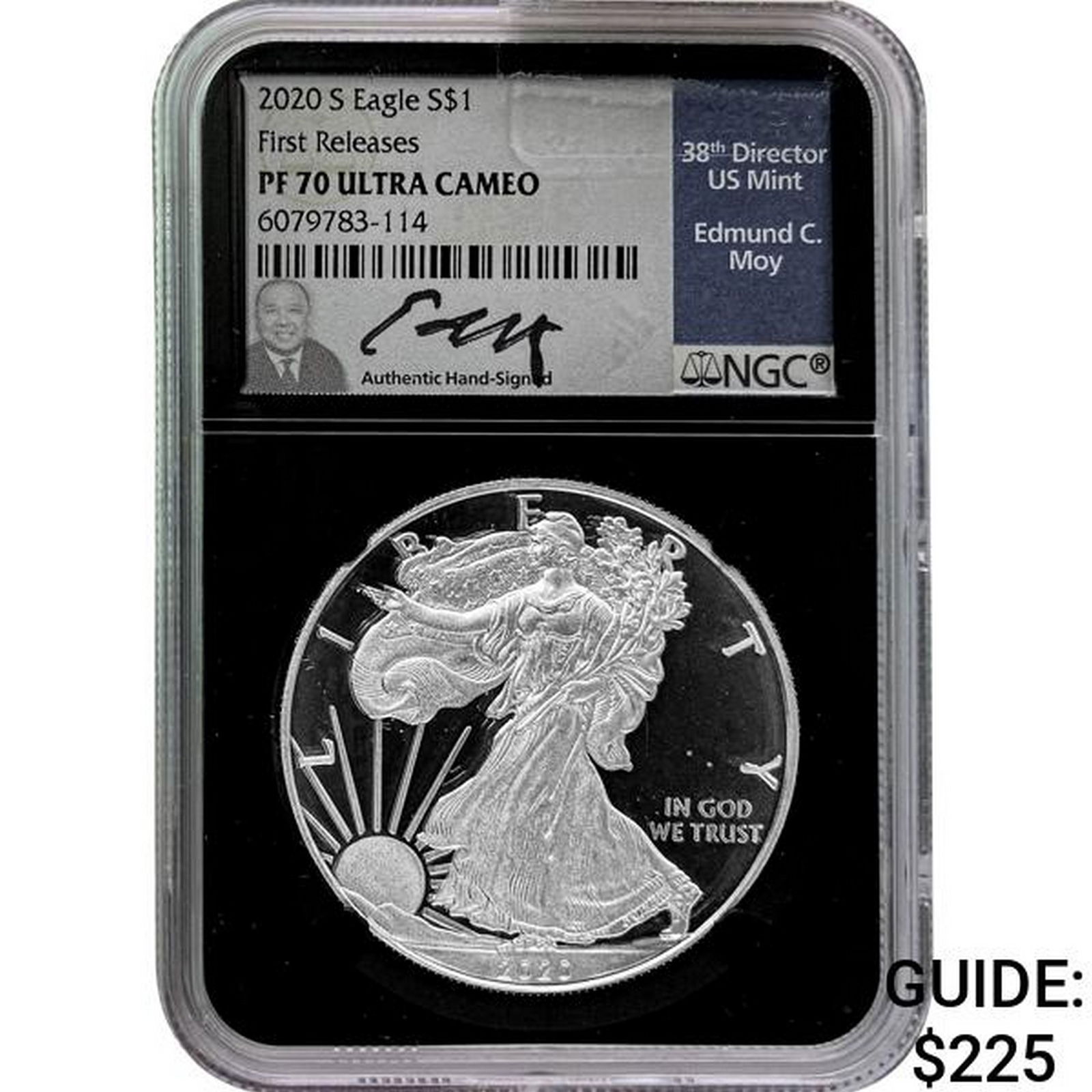 2020-S American Silver Eagle NGC PF70 (1 of 2)