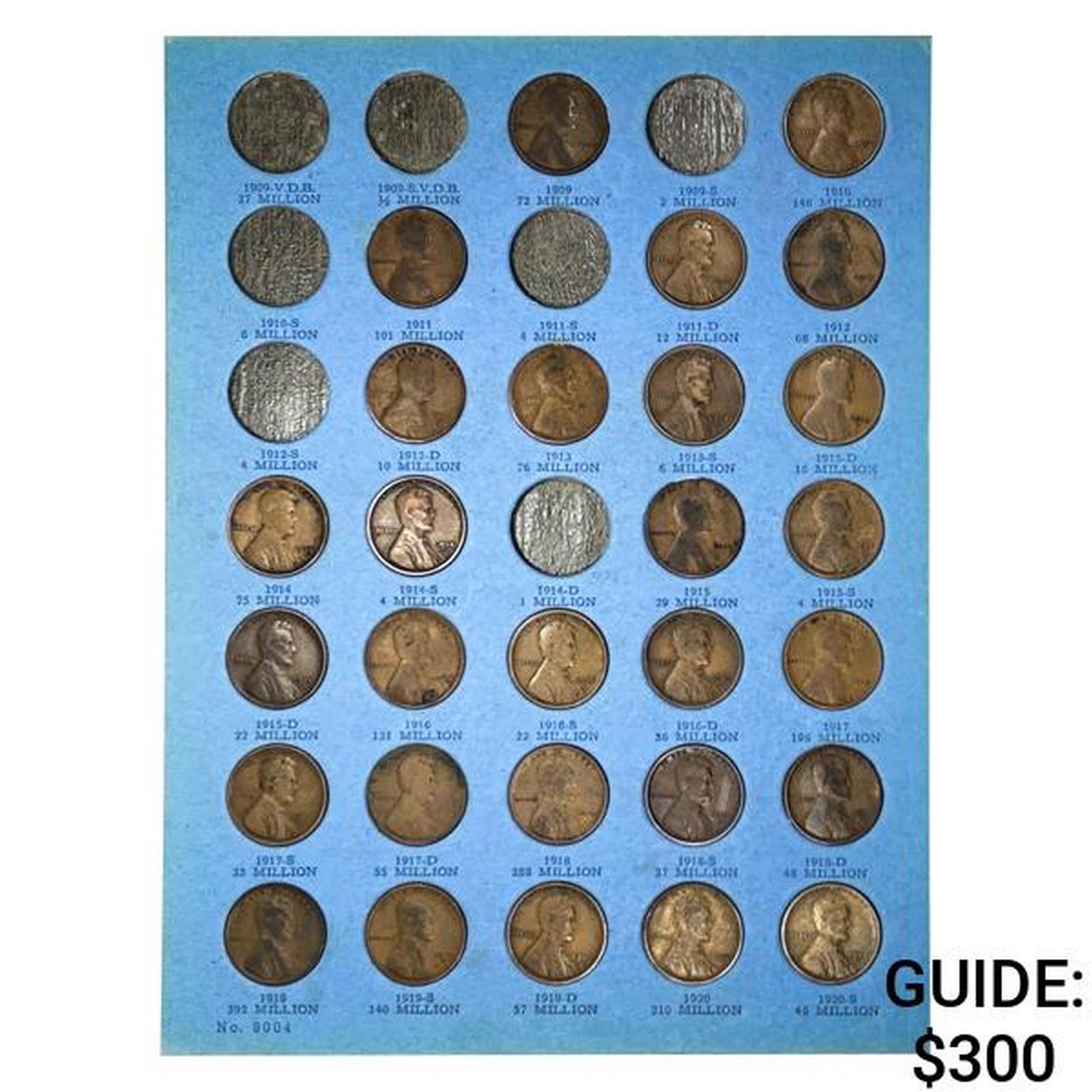 1909-1945 Lincoln Head Cent Album [94] Cents (1 of 4)