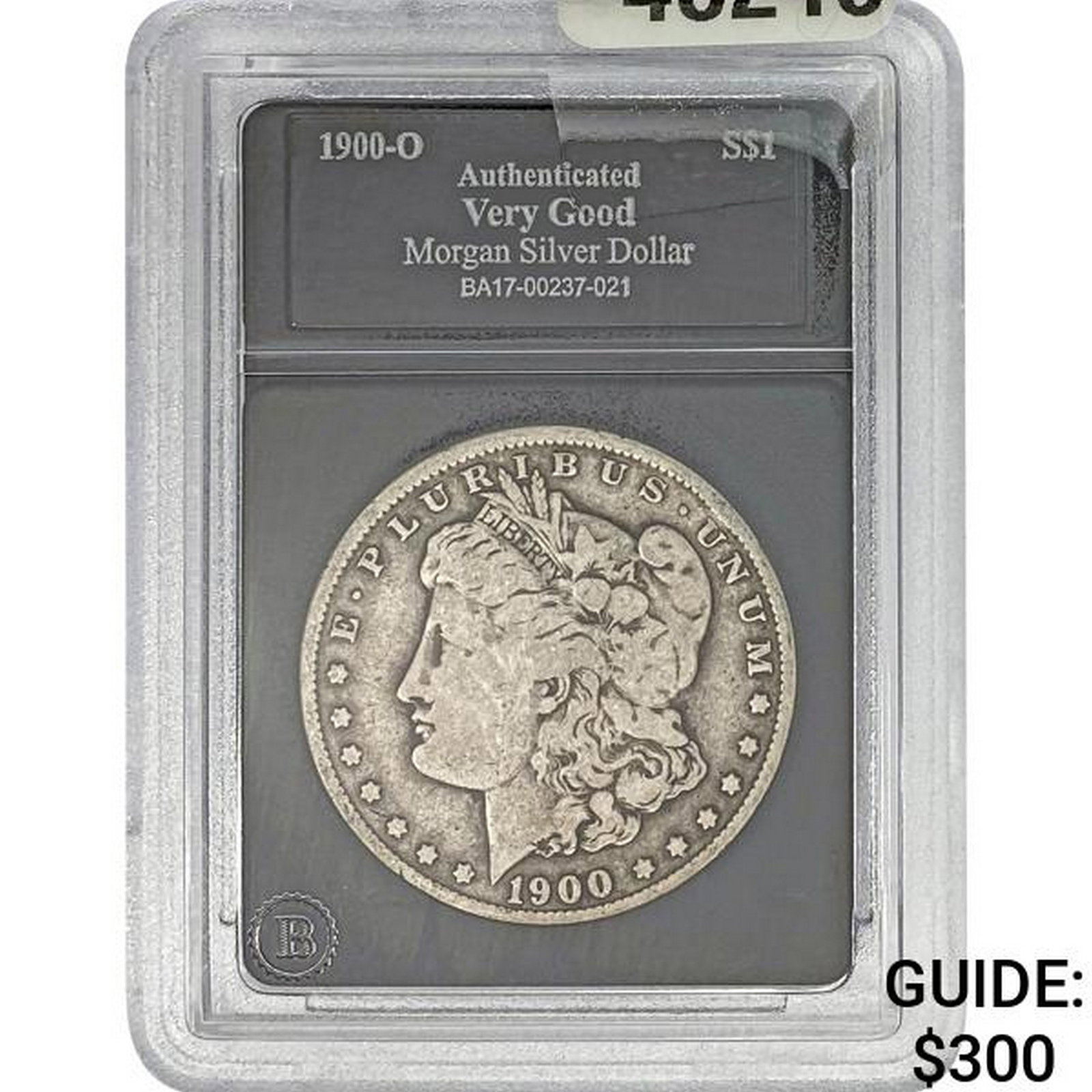 1900-O Morgan Silver Dollar VG: 1900-O Morgan Silver Dollar VG