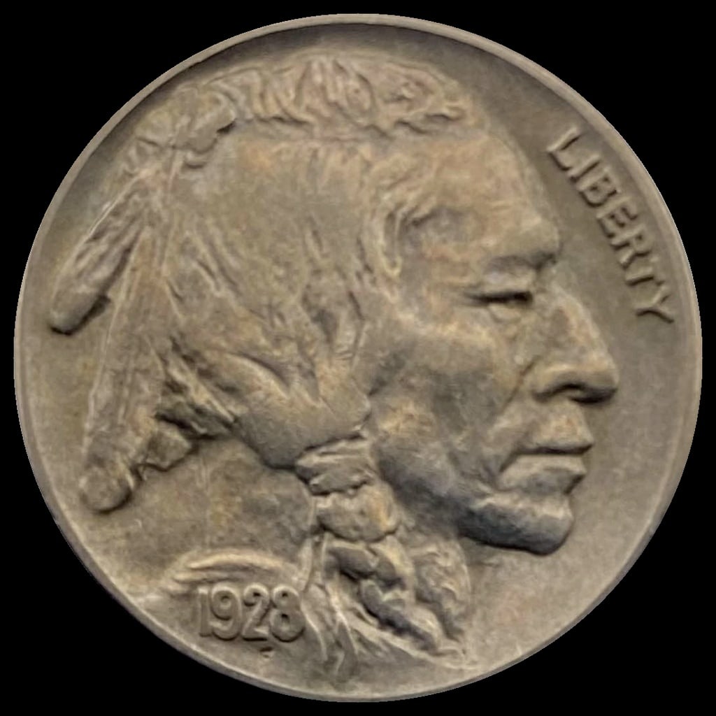 1928 Buffalo Nickel CHOICE BU (1 of 2)