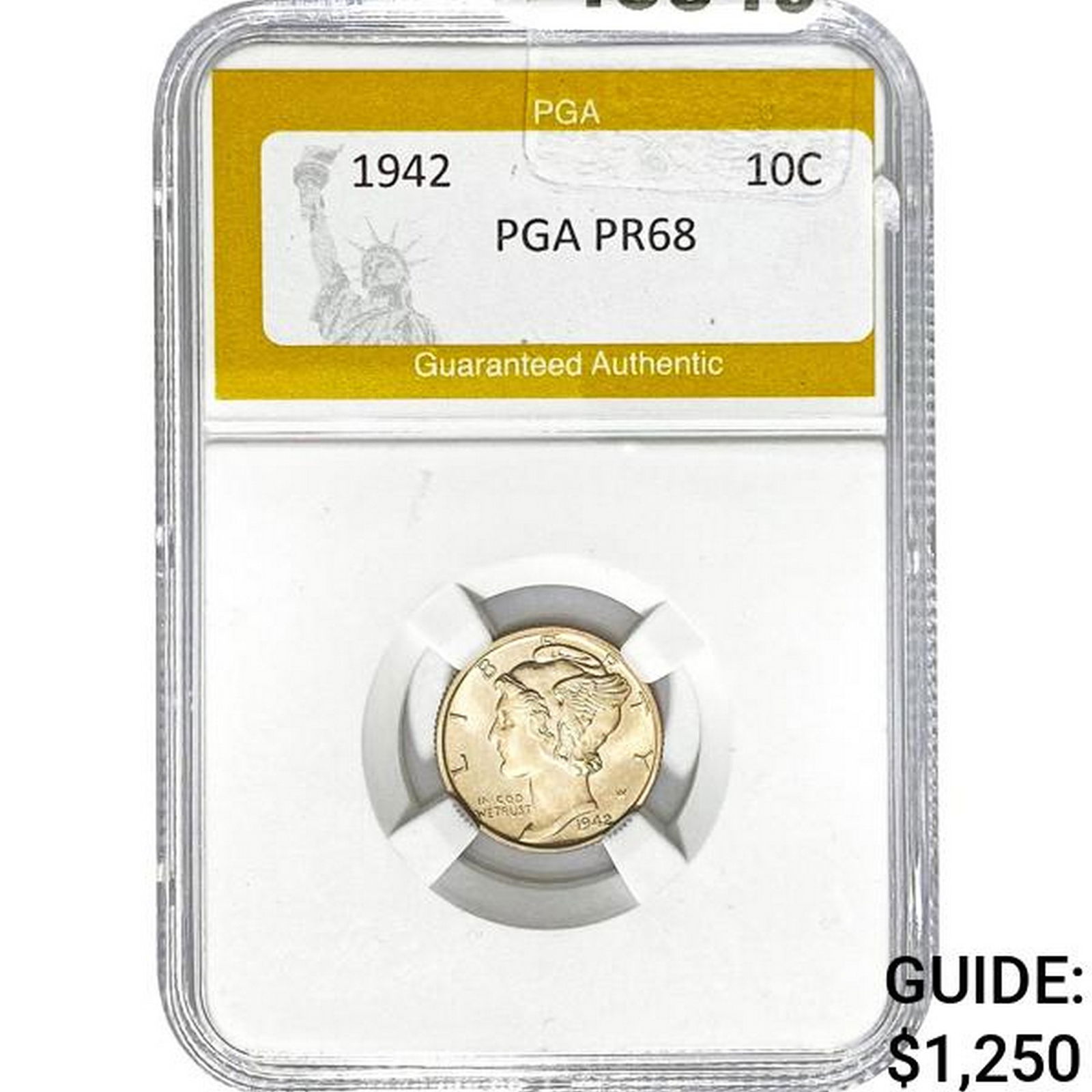 1942 Mercury Dime PGA PR68 (1 of 2)