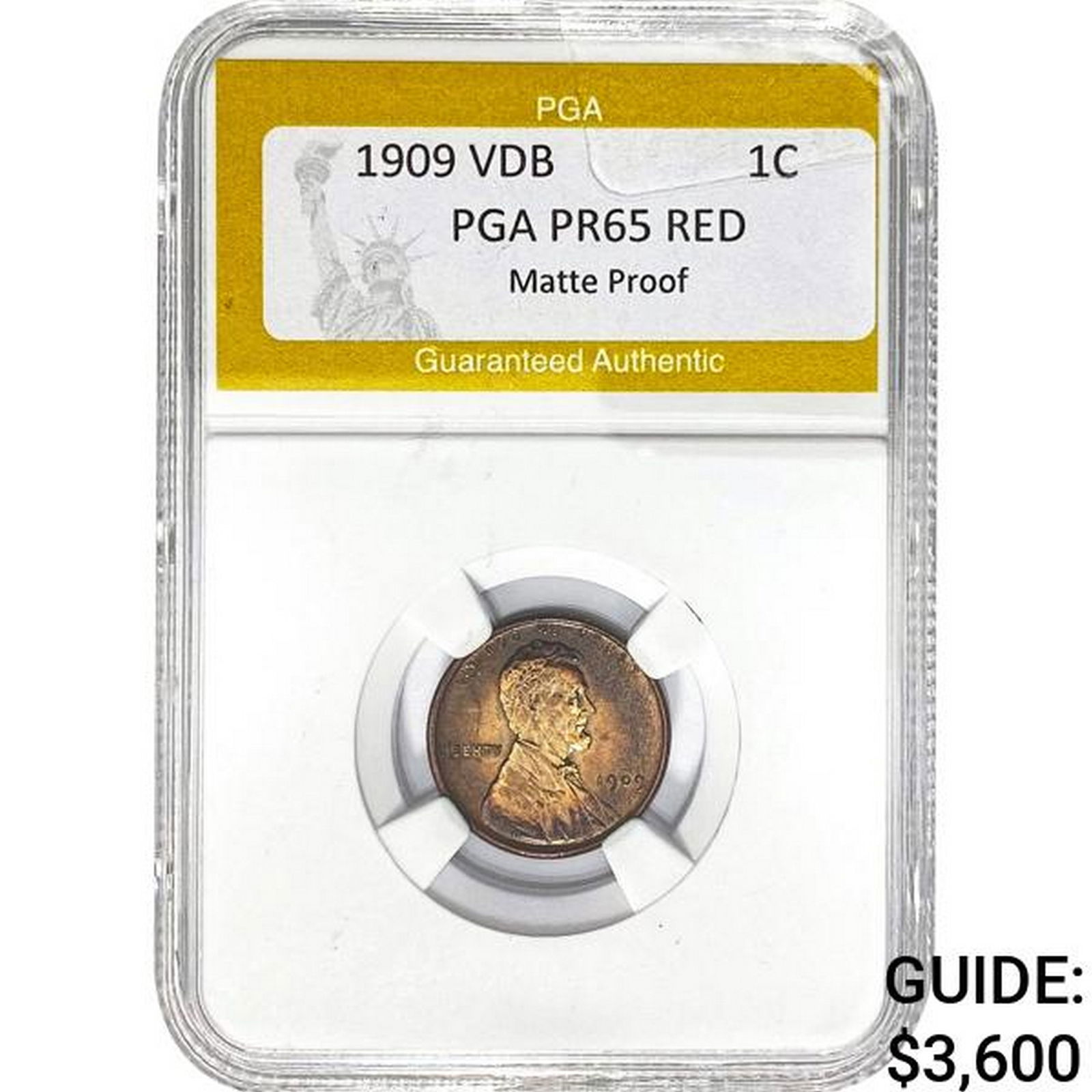 1909 VDB 1C PGA PR65 RED (1 of 2)