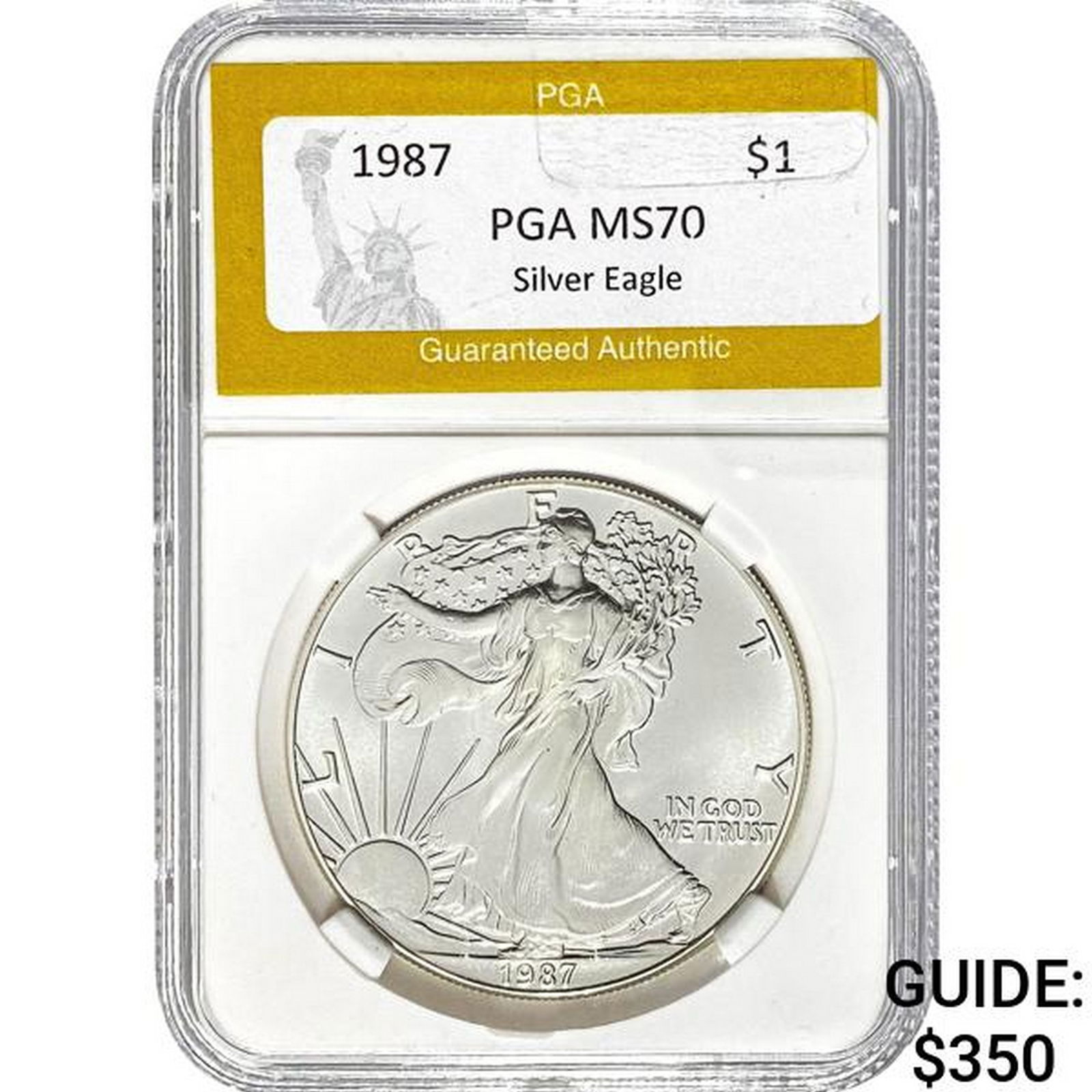 1987 Silver Eagle PGA MS70 (1 of 2)