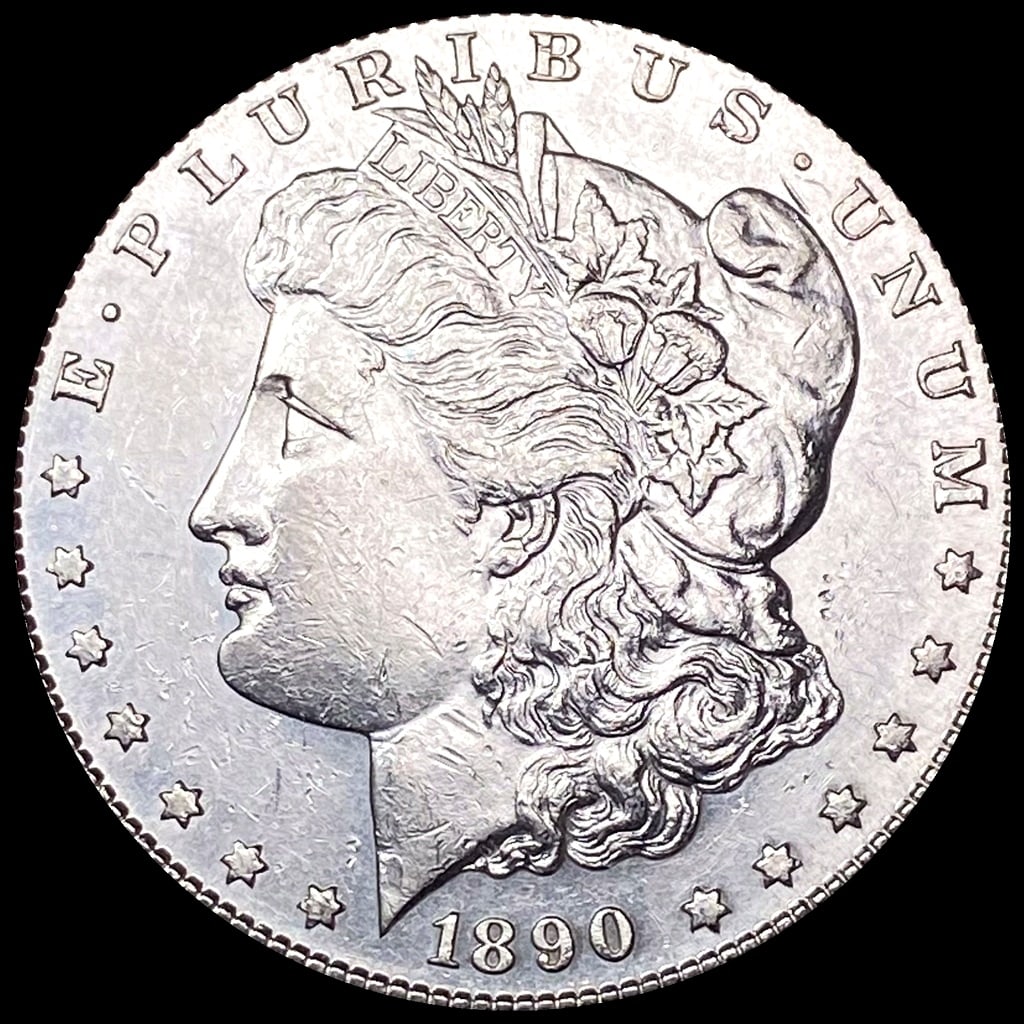 UNCIRCULATED 1890 Morgan Silver Dollar (1 of 2)