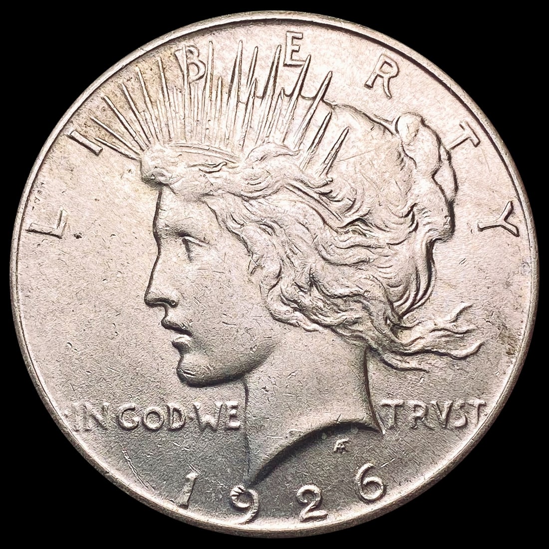 1926 Silver Peace Dollar CLOSELY UNCIRCULATED (1 of 2)