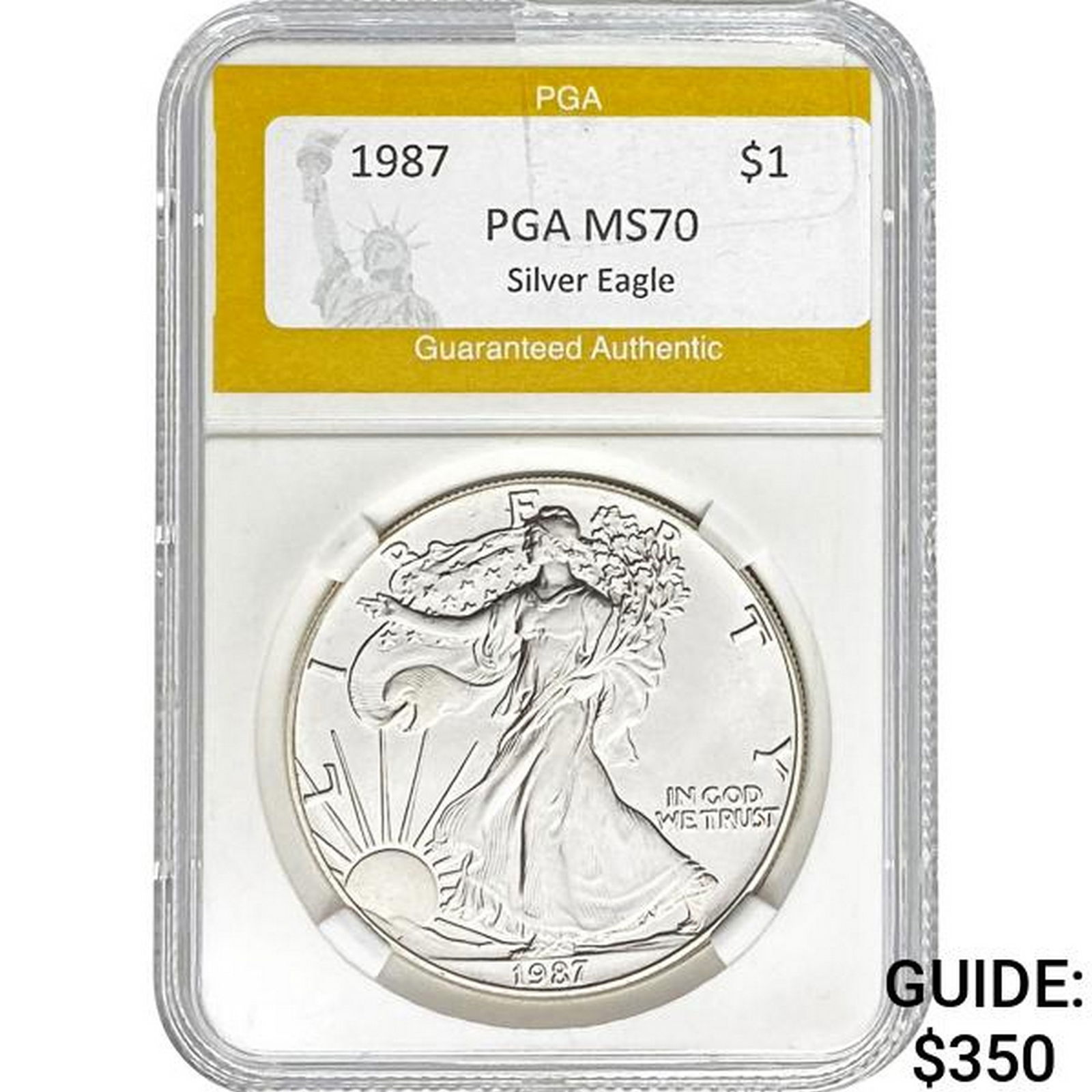 1987 Silver Eagle PGA MS70 (1 of 2)