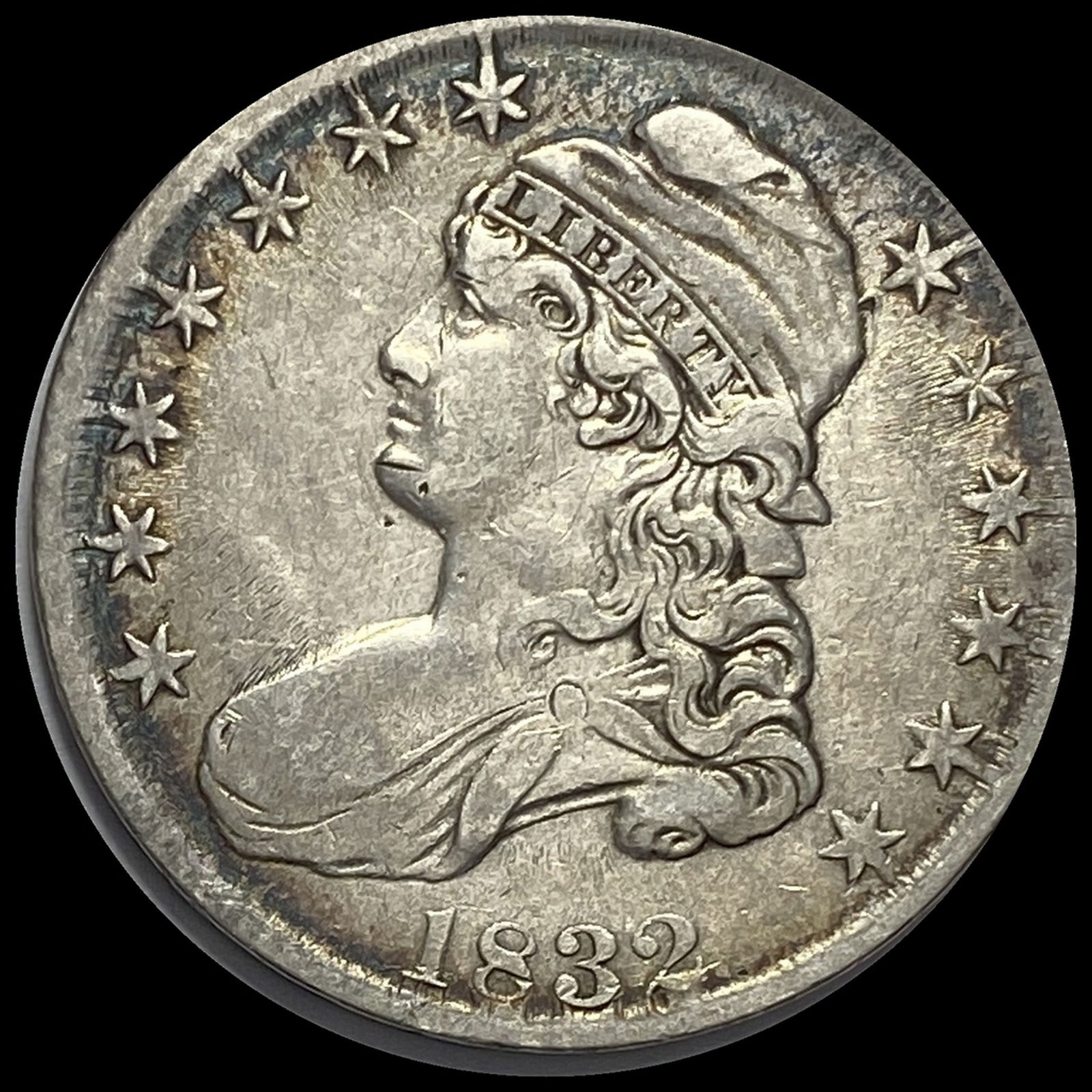 1832 Capped Bust Half Dollar LIGHTLY CIRCULATED (1 of 2)