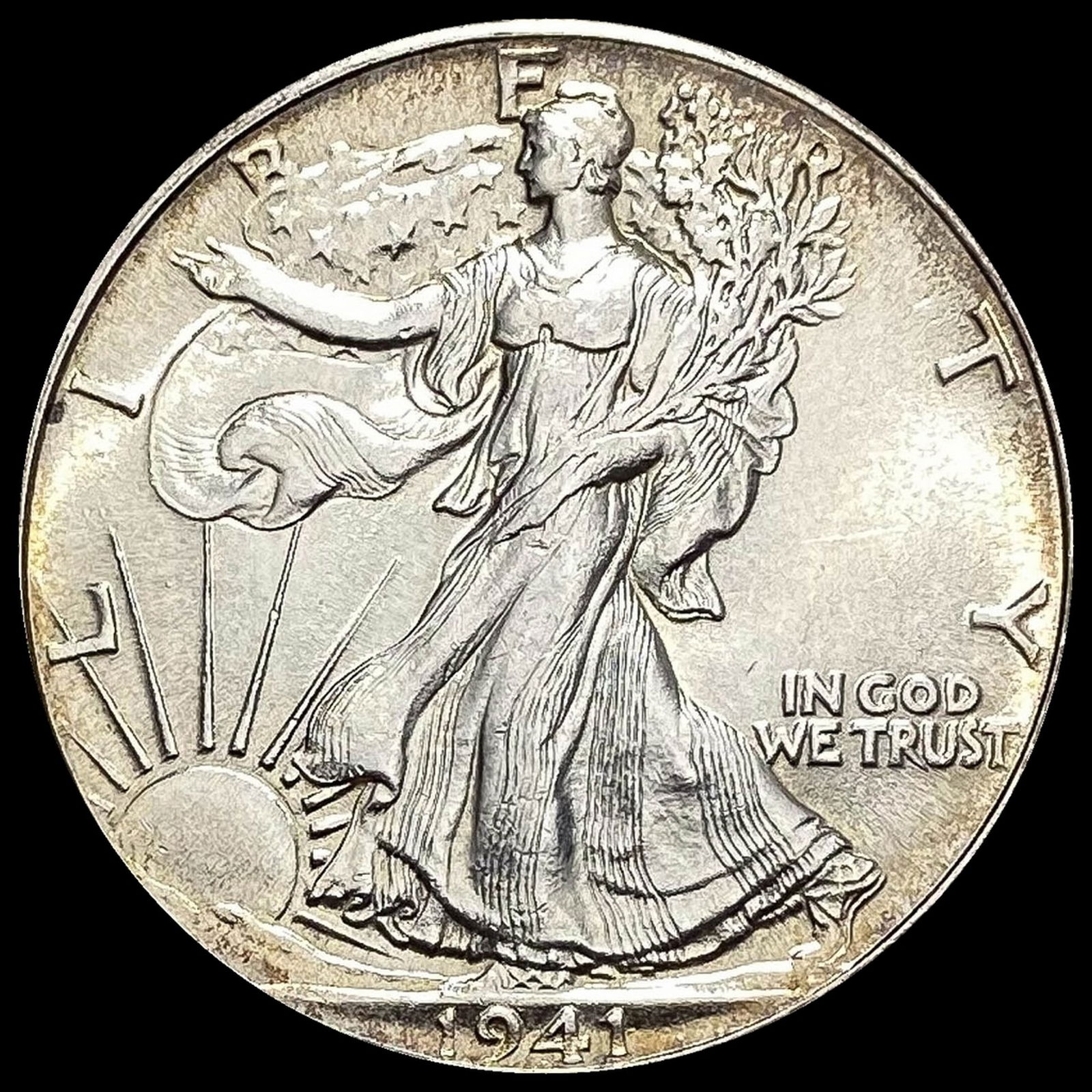 1941 Silver Half Dollar (Walking Liberty) UNCIRCULATED (1 of 2)