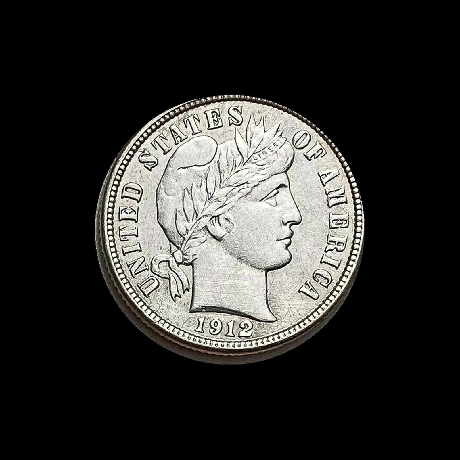 1912-S Barber Dime CHOICE BU (1 of 2)