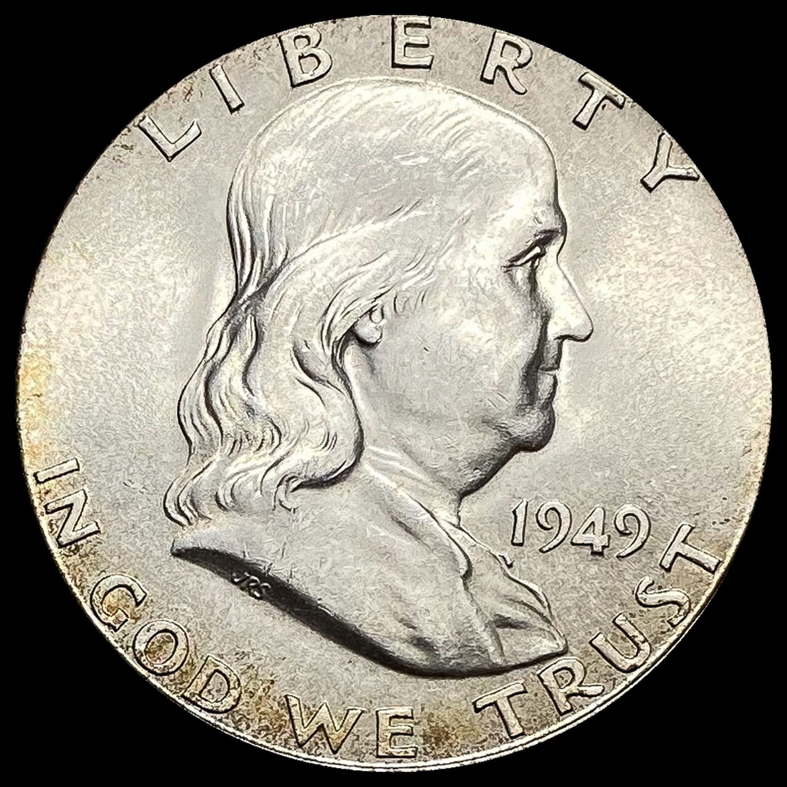 1949-D Franklin Silver Half Dollar GEM BU (1 of 2)
