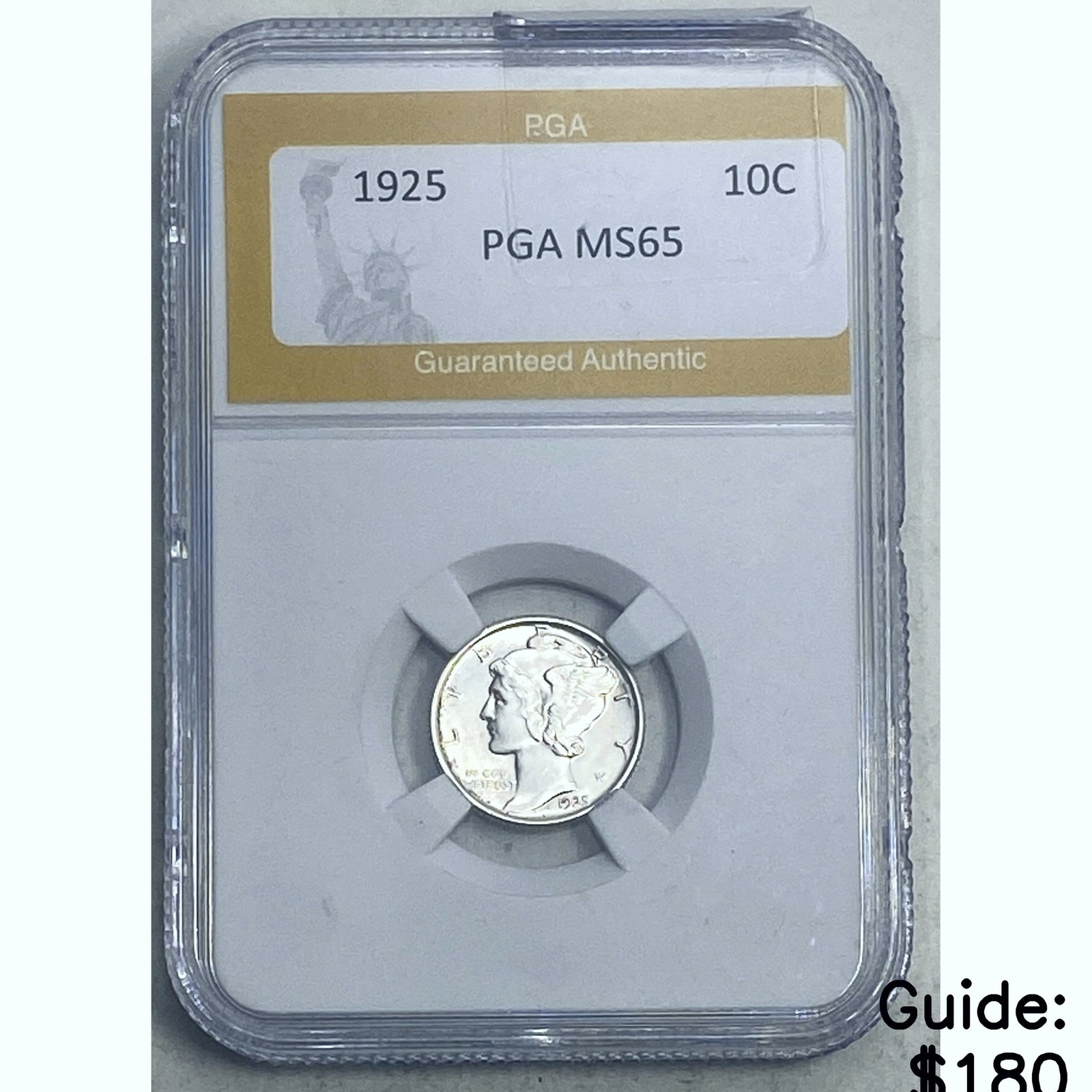 1925 10C PGA MS65: 1925 10C PGA MS65