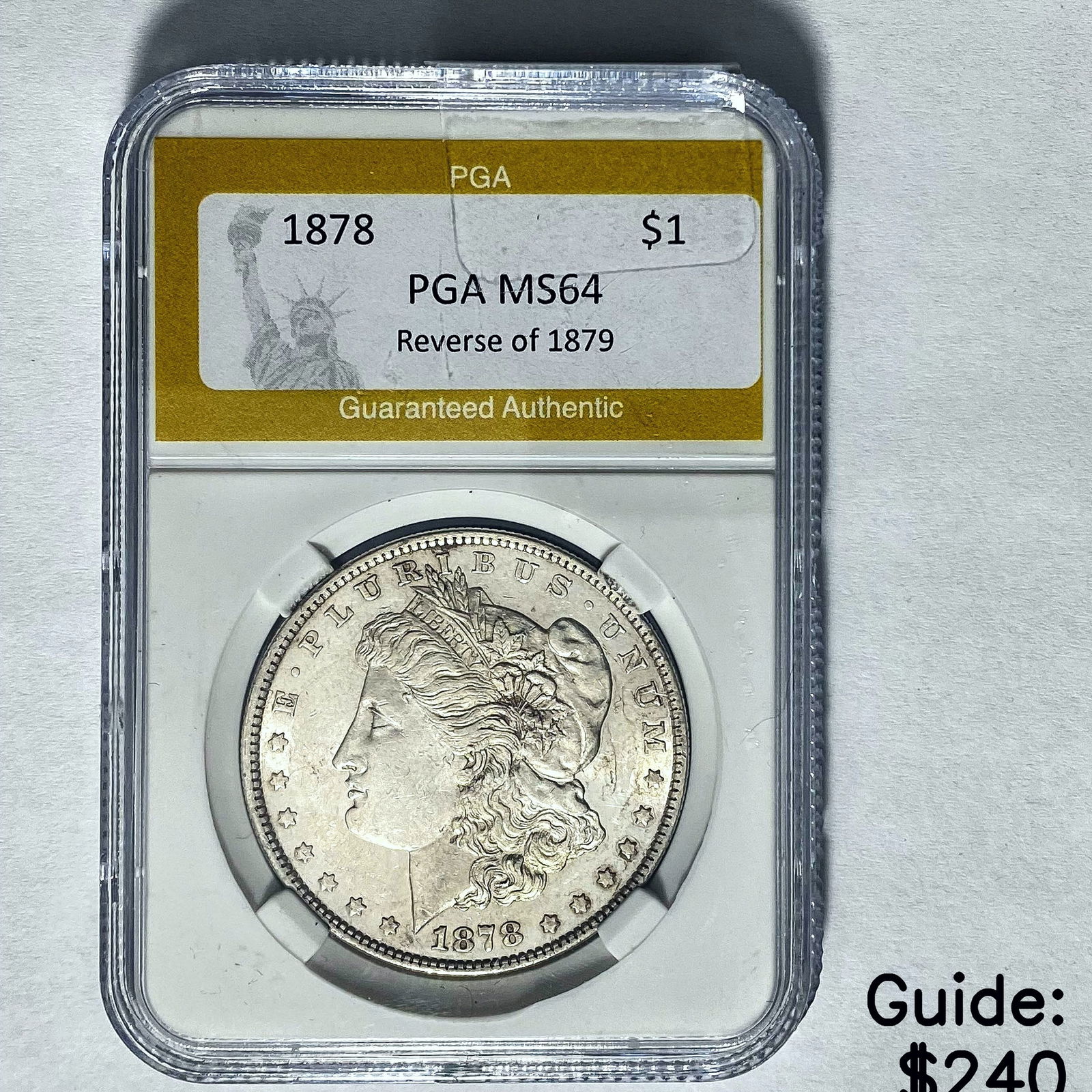 1878 Morgan Dollar PGA MS64 (1 of 2)