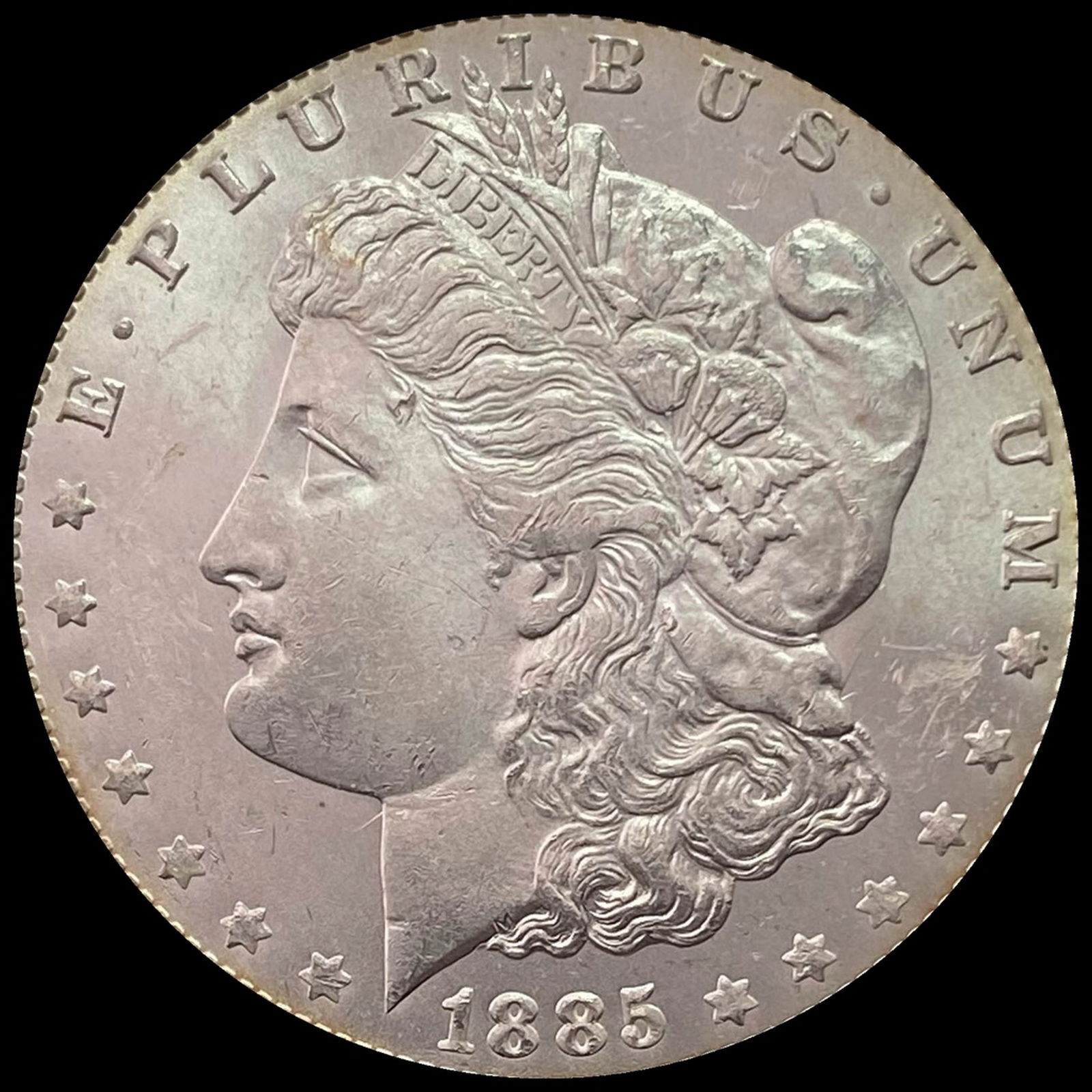 1885-O Silver Morgan Dollar CHOICE BU (1 of 2)