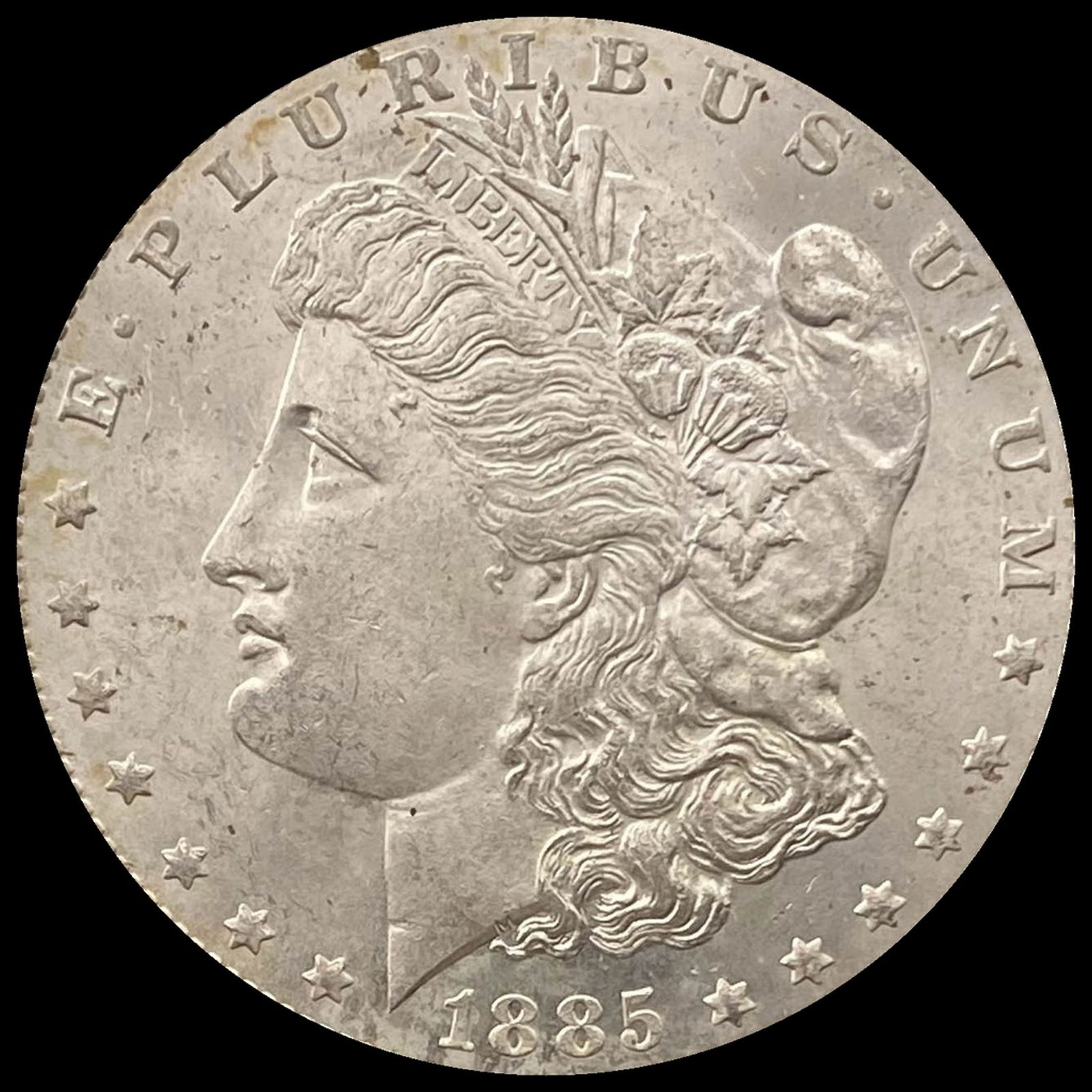 1885-O Silver Morgan Dollar CHOICE BU (1 of 2)