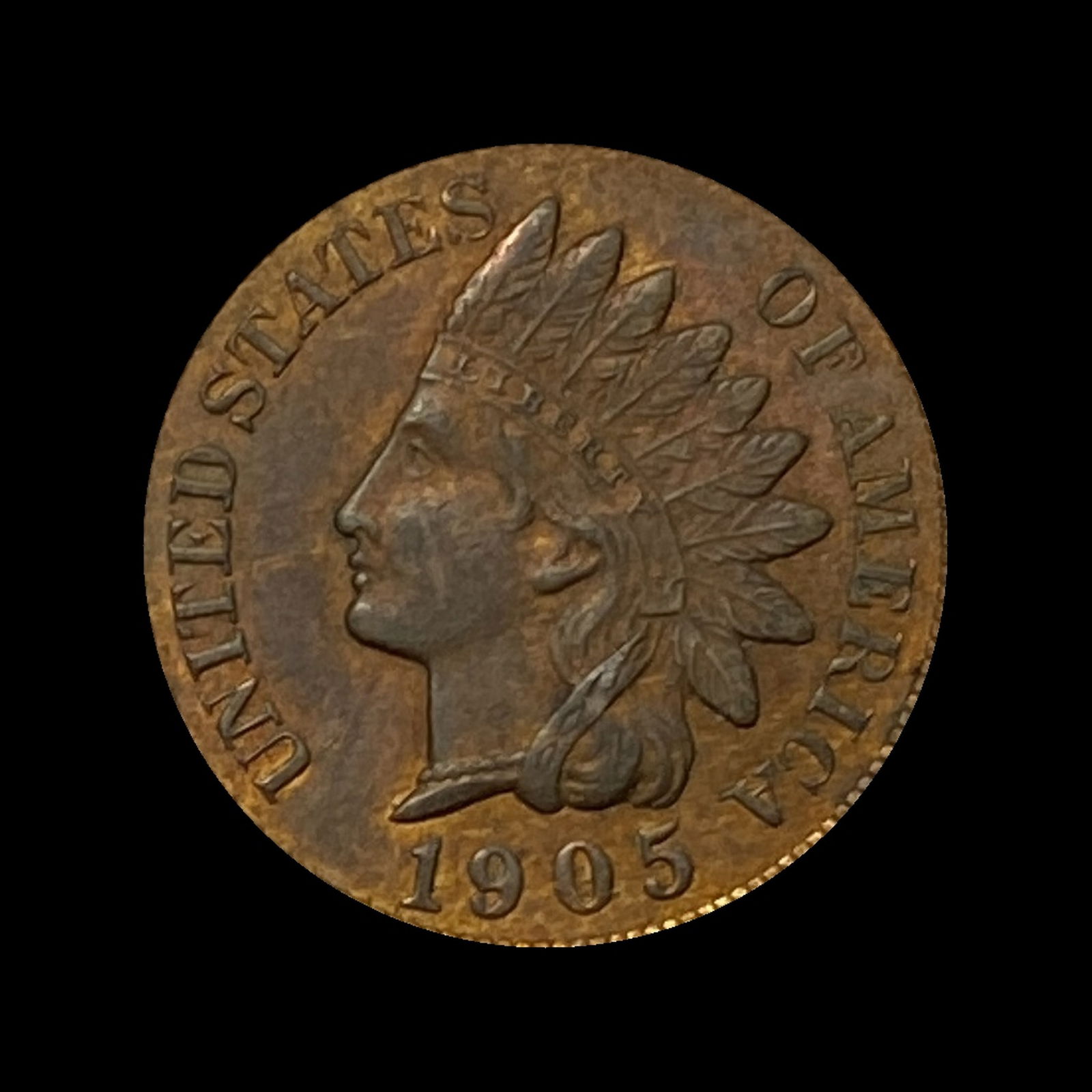 1905 Indian Head Cent GEM BU (1 of 2)