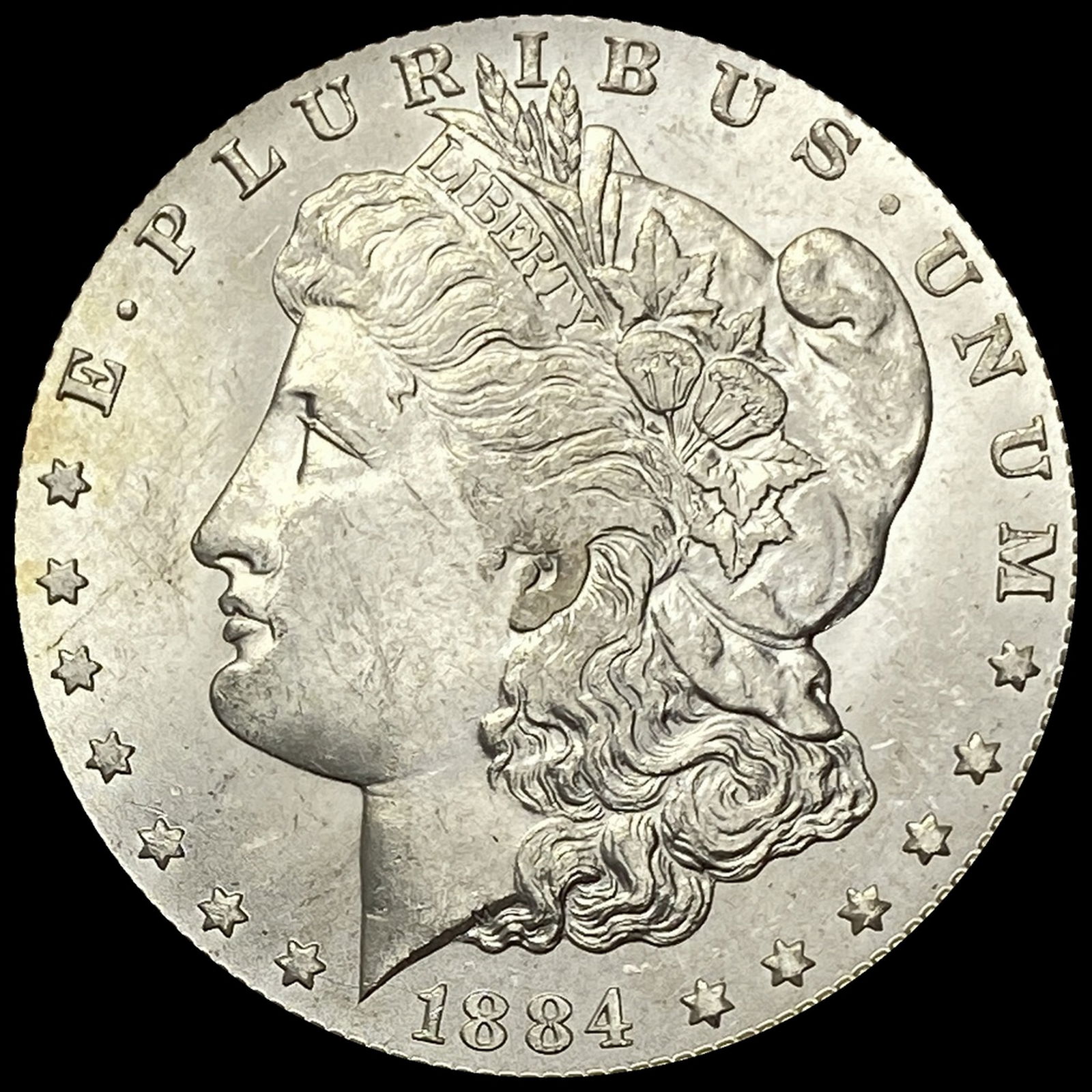 1884-O Silver Morgan Dollar CHOICE BU (1 of 2)