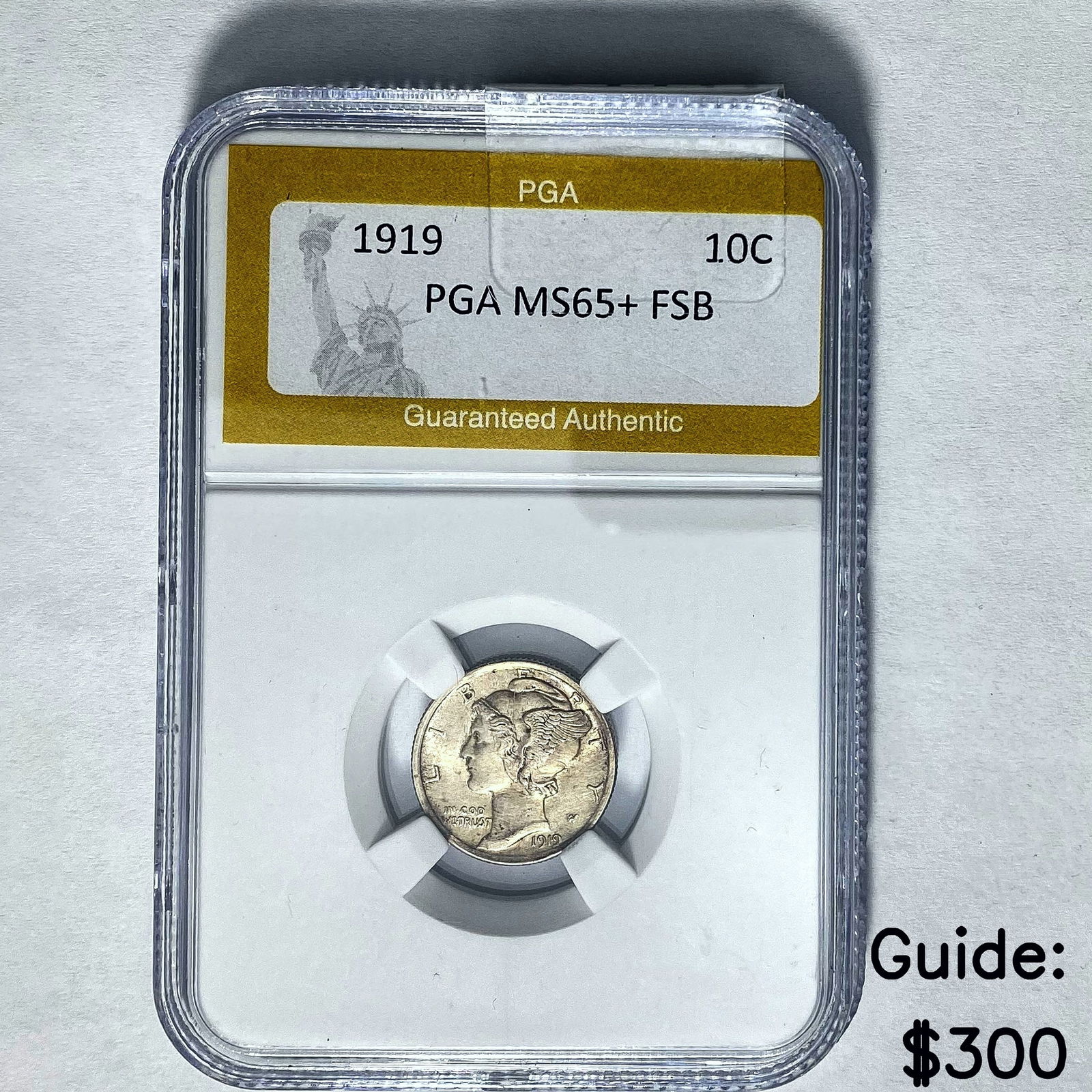 1919 10C PGA MS65+ FSB (1 of 2)