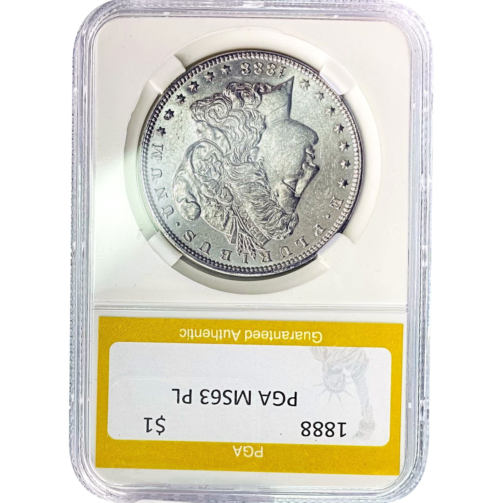 1888 Morgan Silver Dollar PCGS MS63 PL (1 of 2)