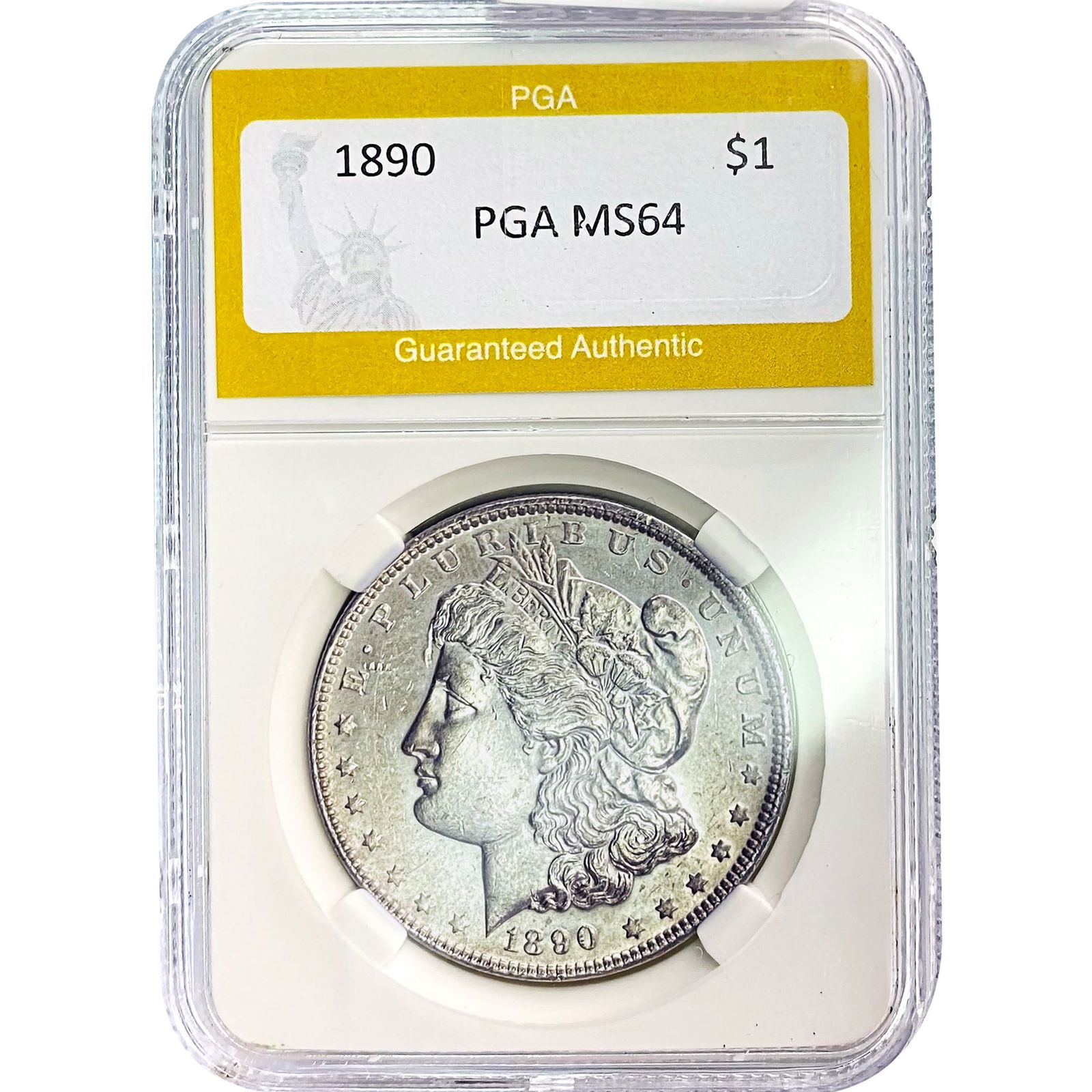 1890 Morgan Silver Dollar PGA MS64 (1 of 2)