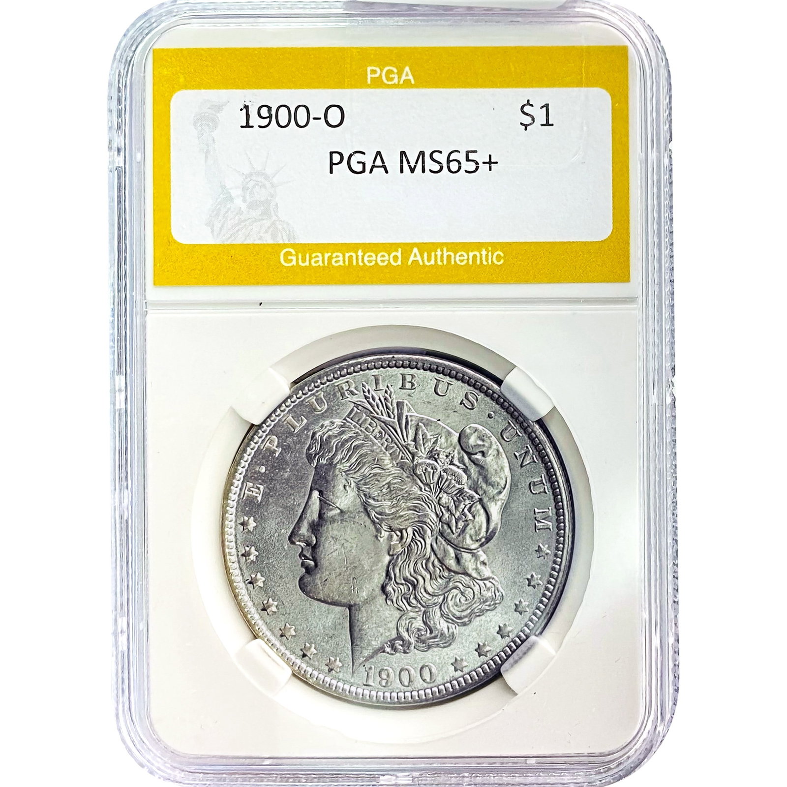 1900-O Morgan Dollar PGA MS65+: 1900-O Morgan Dollar PGA MS65+