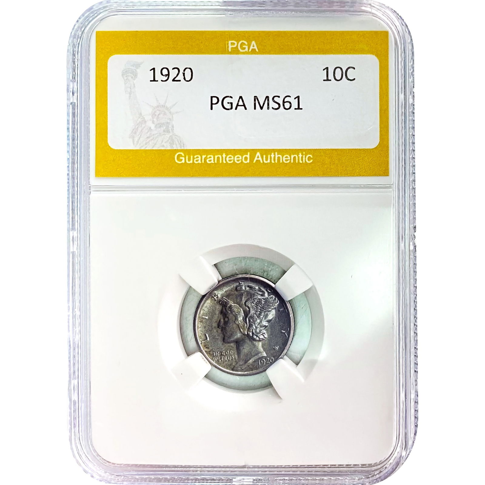 1920 Mercury Dime PGA MS61 (1 of 2)