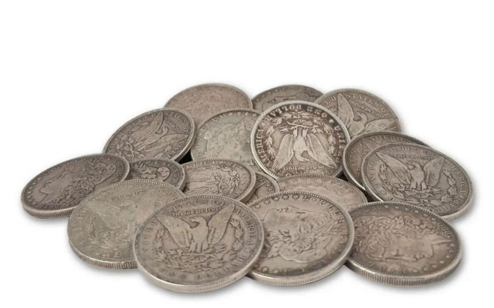 [20] Pre-21 Morgan Silver Dollar Roll Nice CIRC (1 of 1)